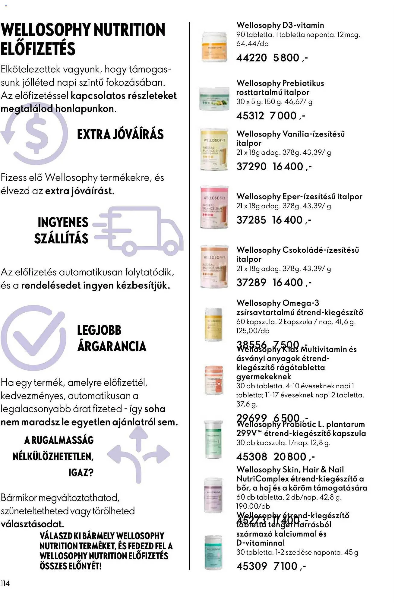 Katalógus Oriflame katalógus március 25.-tól április 14.-ig 2026. - Oldal 114