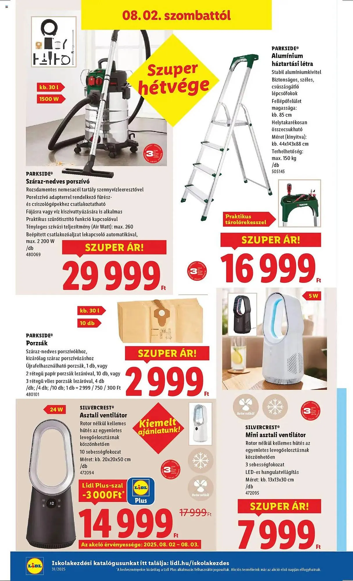 Katalógus Lidl akciós újság augusztus 4.-tól augusztus 31.-ig 2025. - Oldal 2