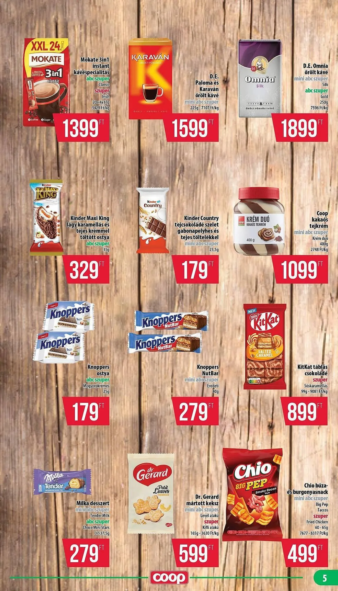 Katalógus Coop akciós újság február 19.-tól március 4.-ig 2026. - Oldal 5
