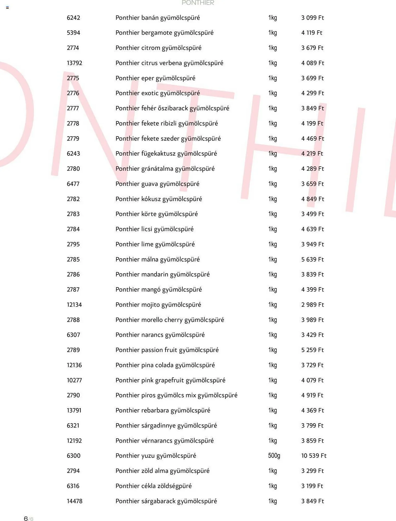 Katalógus Chef Market akciós újság november 6.-tól november 30.-ig 2023. - Oldal 6