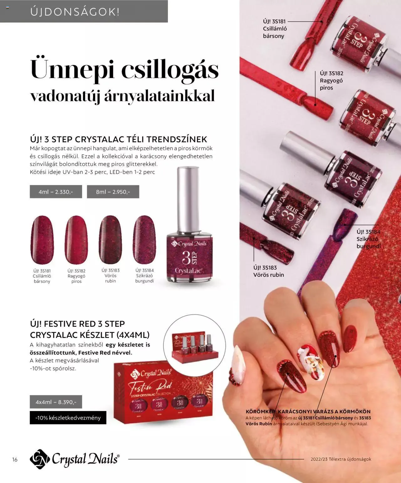 Katalógus Crystal Nails - Akciós újság november 7.-tól december 31.-ig 2023. - Oldal 16