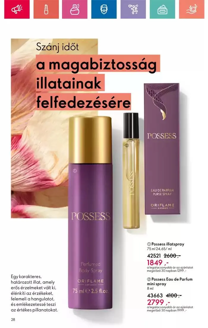 Katalógus ORIFLAME akciós december 29.-tól január 12.-ig 2025. - Oldal 28