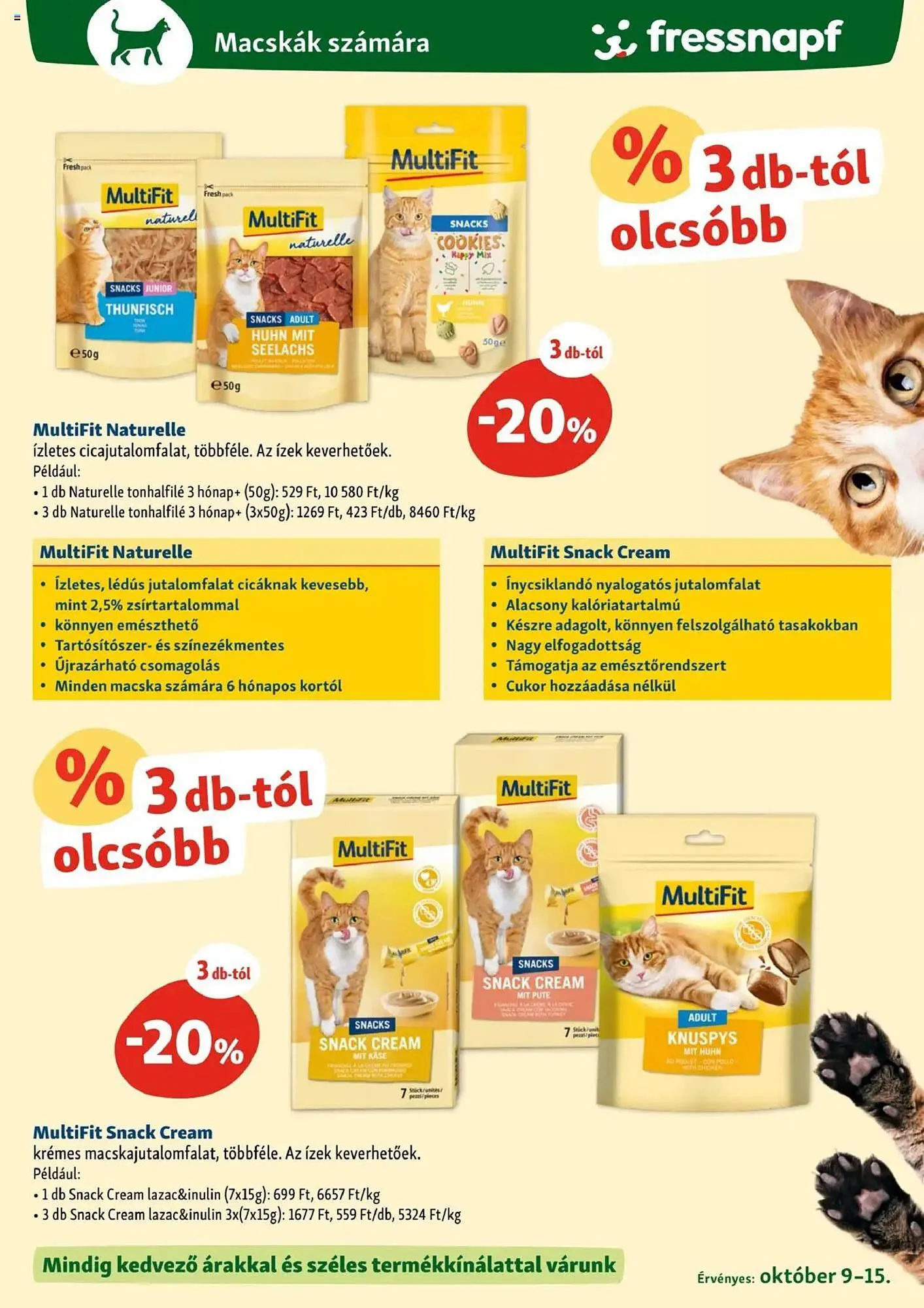 Katalógus Fressnapf akciós újság október 9.-tól október 15.-ig 2025. - Oldal 7