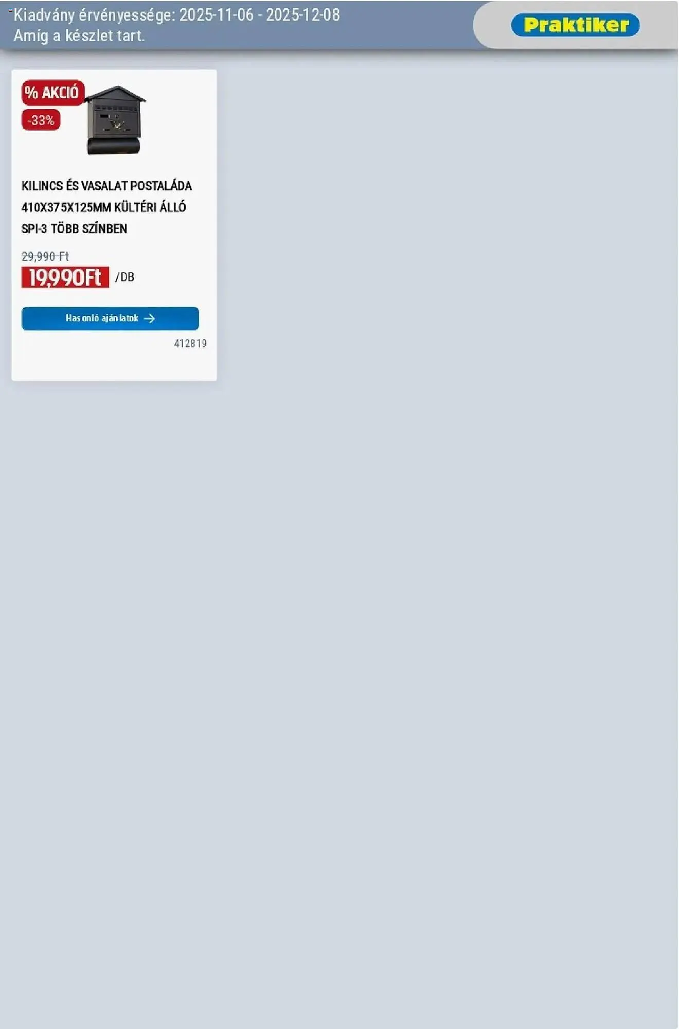 Katalógus Praktiker akciós újság november 6.-tól december 8.-ig 2025. - Oldal 37