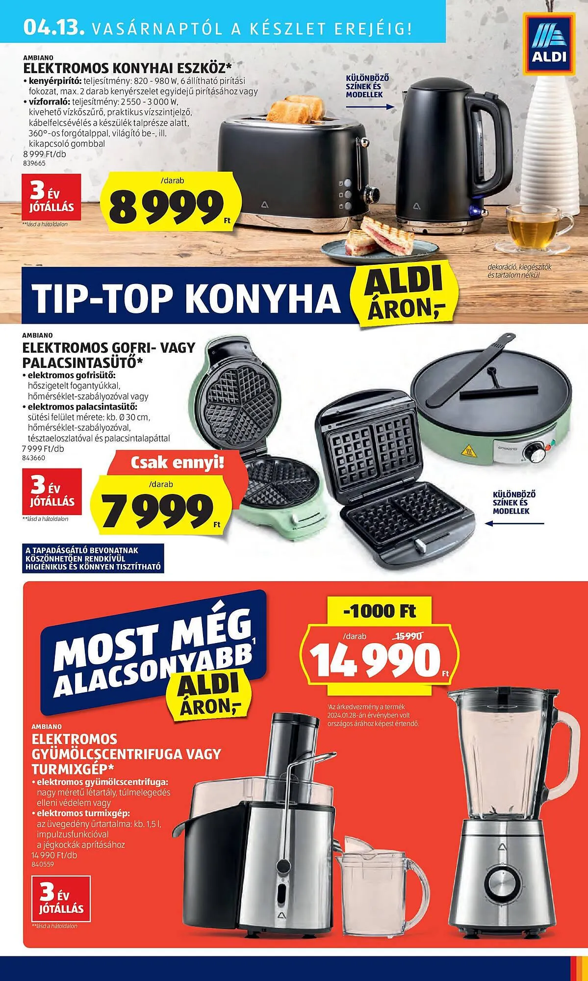 Katalógus ALDI akciós újság április 10.-tól április 16.-ig 2025. - Oldal 47