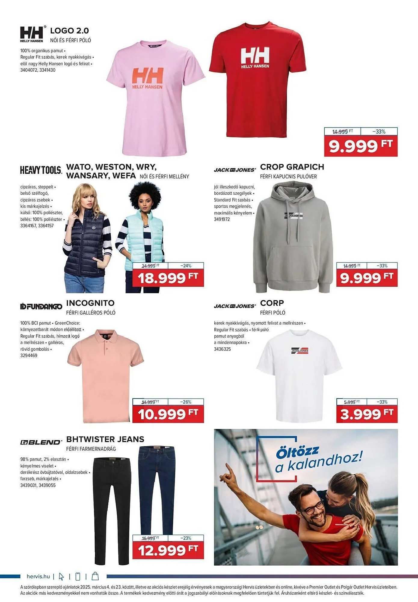 Katalógus Hervis akciós újság március 4.-tól március 23.-ig 2025. - Oldal 4