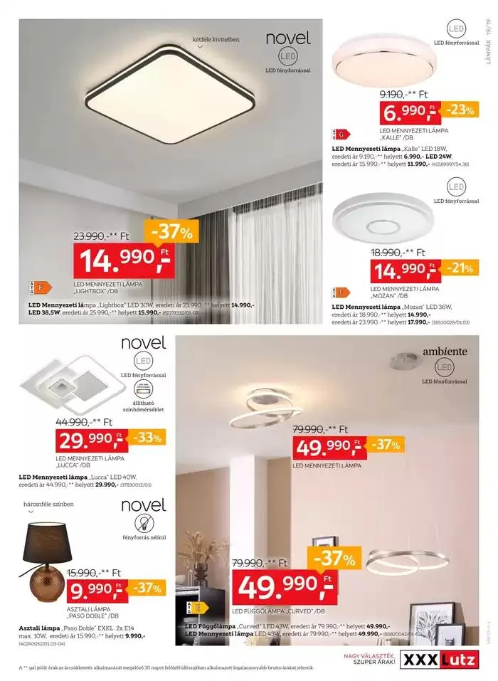 Katalógus XXXLutz akciós október 28.-tól november 24.-ig 2024. - Oldal 8