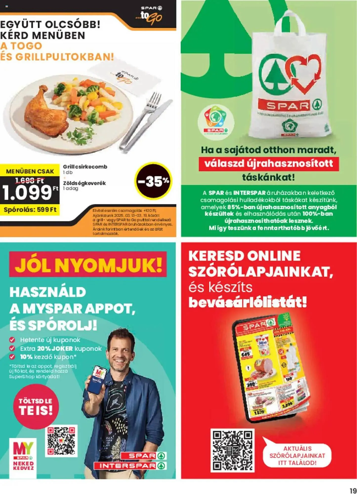 Katalógus Spar akciós újság március 13.-tól március 19.-ig 2025. - Oldal 19