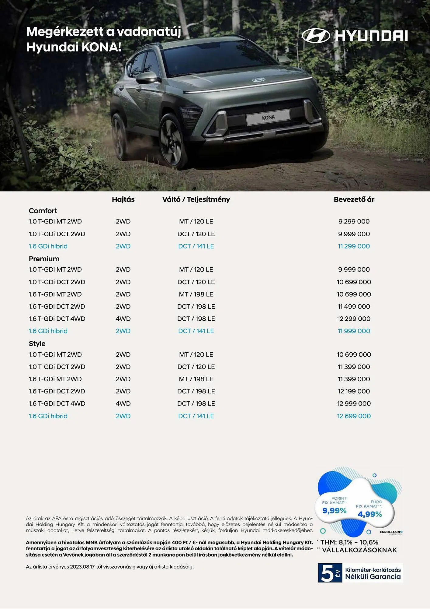 Katalógus Hyundai KONA! akciós újság november 17.-tól november 17.-ig 2024. - Oldal 1