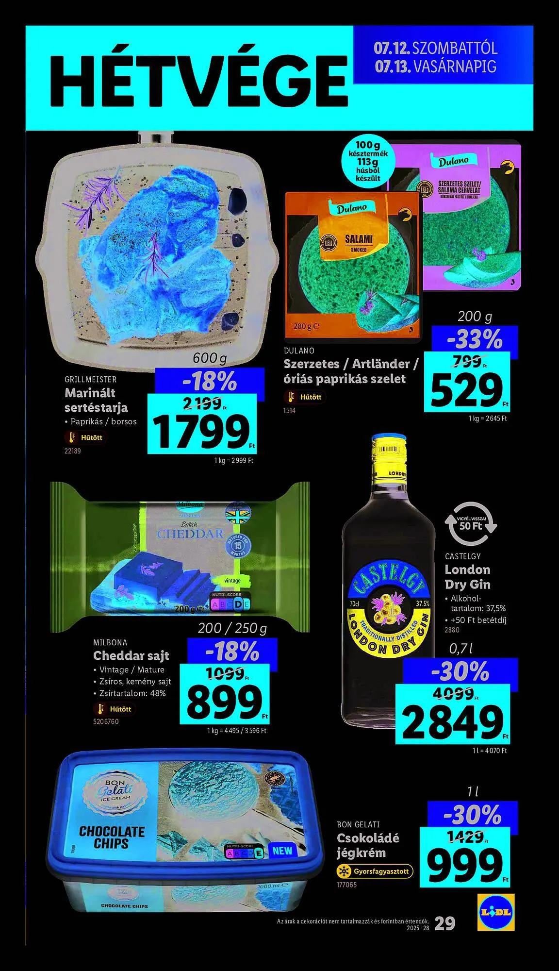 Katalógus Lidl akciós újság július 10.-tól július 16.-ig 2025. - Oldal 29