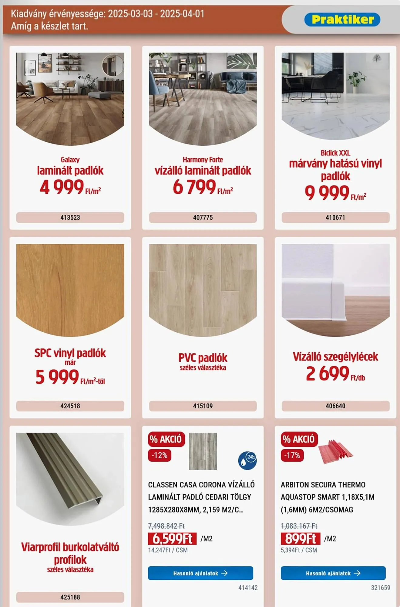 Katalógus Praktiker akciós újság március 3.-tól április 1.-ig 2025. - Oldal 7