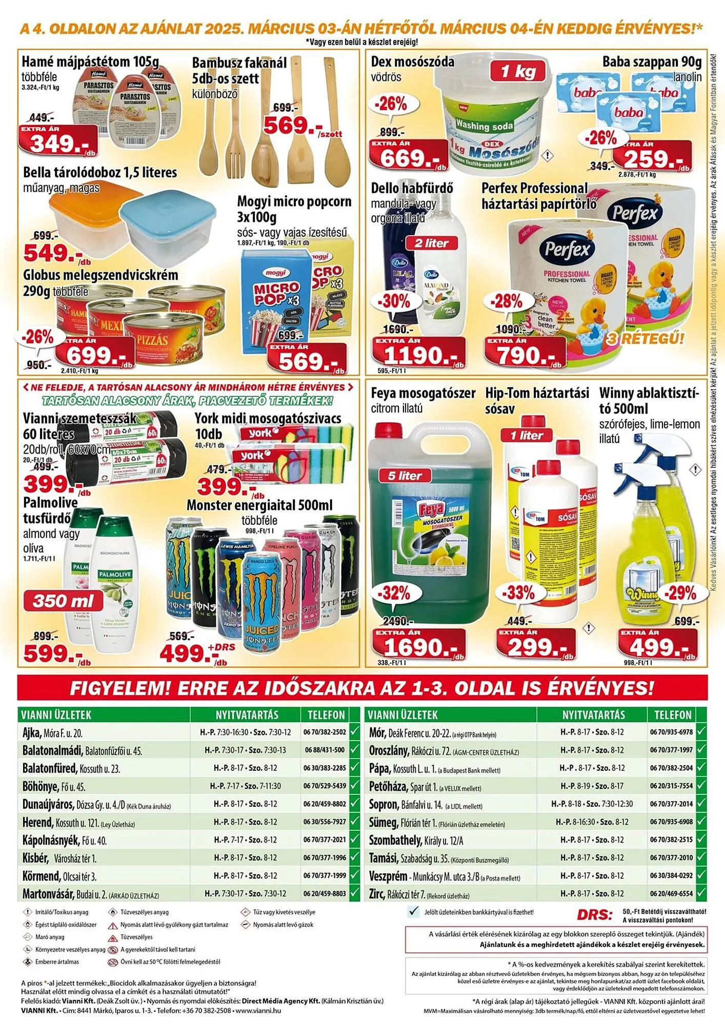 Katalógus Vianni Drogéria akciós újság február 12.-tól március 4.-ig 2025. - Oldal 4