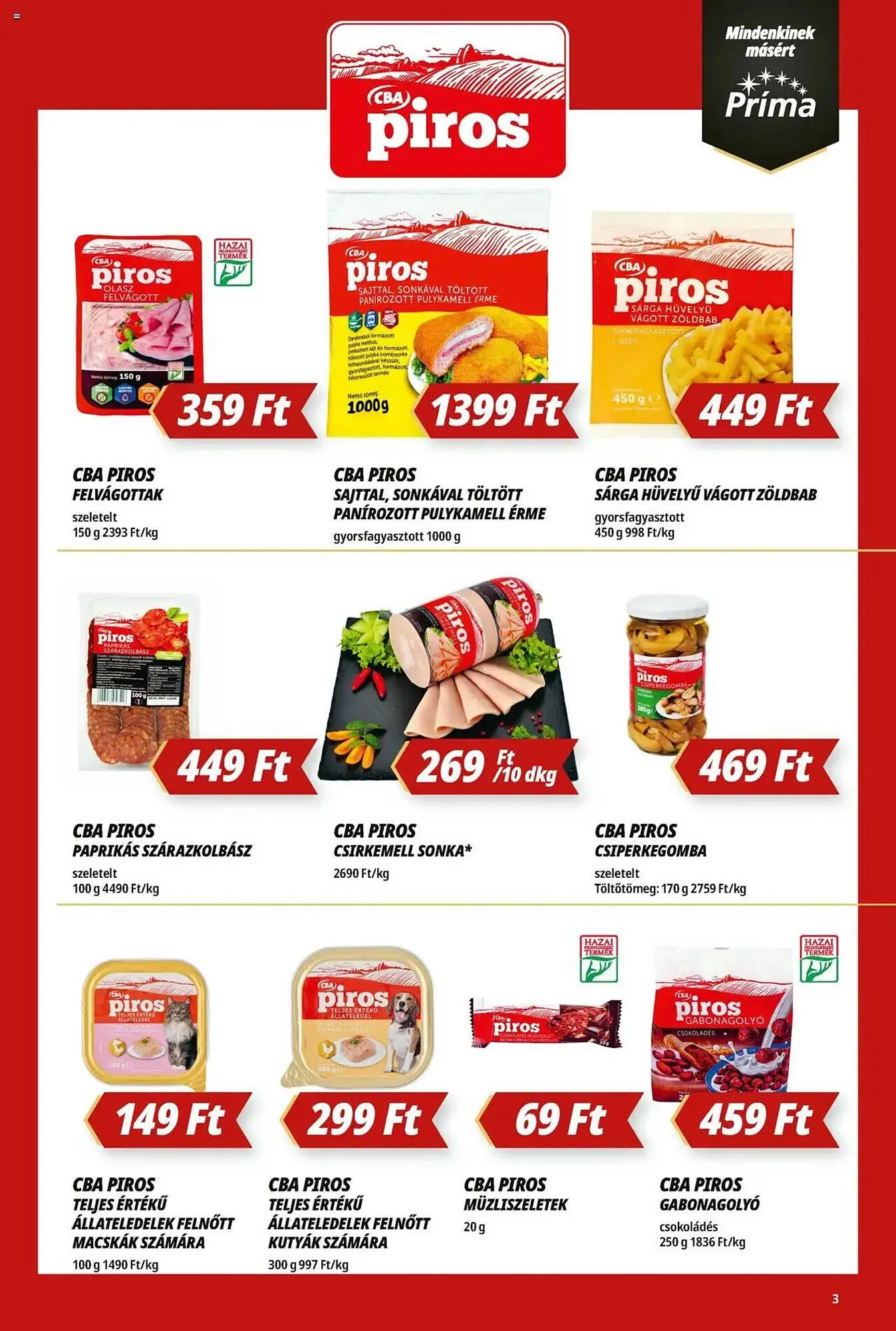 Katalógus Príma akciós újság május 15.-tól május 21.-ig 2025. - Oldal 3