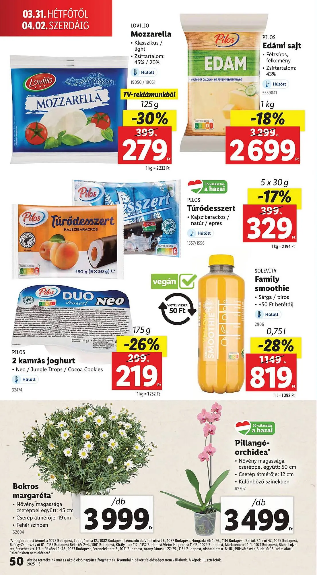Katalógus Lidl akciós újság március 27.-tól április 2.-ig 2025. - Oldal 50