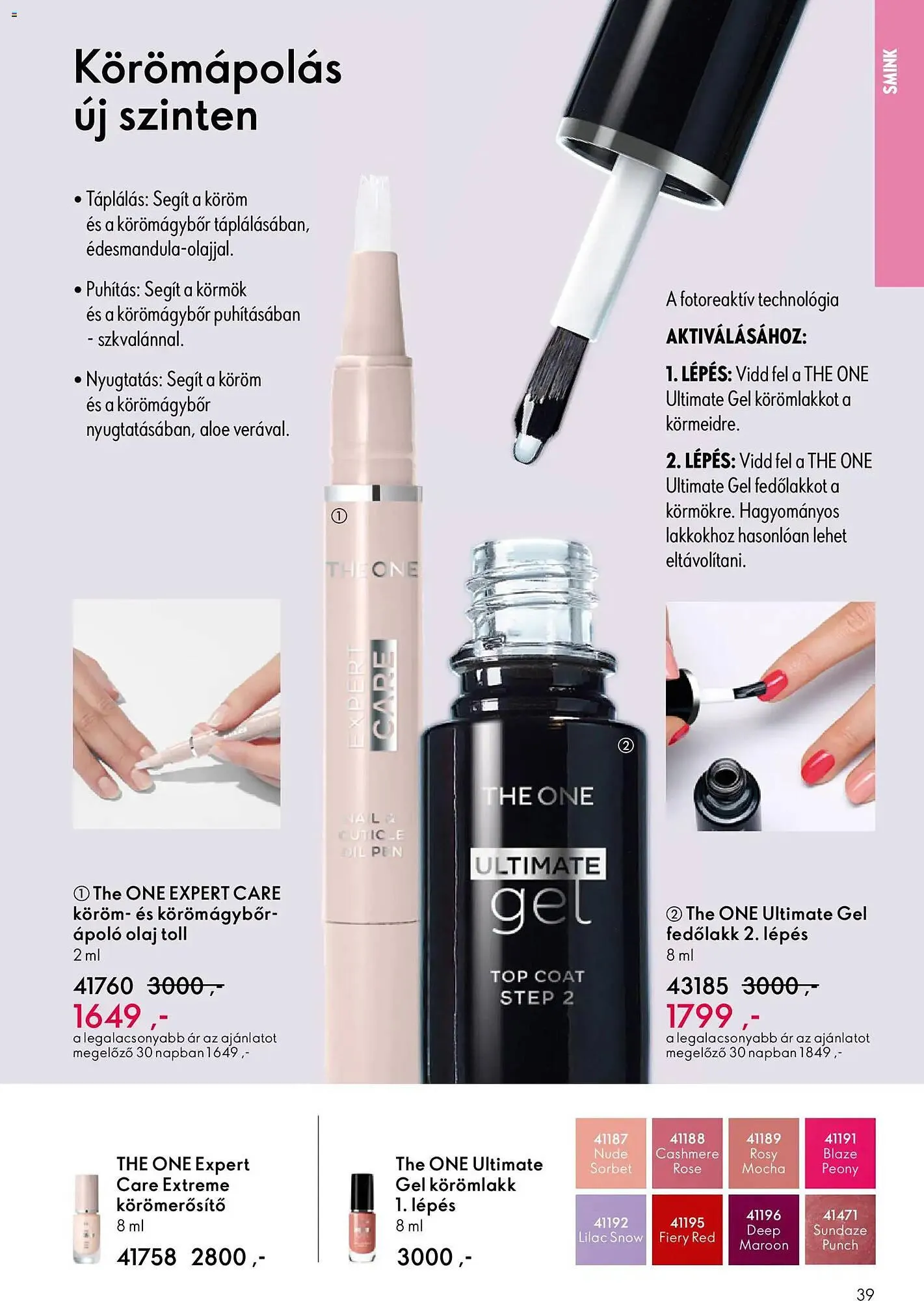 Katalógus Oriflame katalógus október 22.-tól november 11.-ig 2025. - Oldal 39
