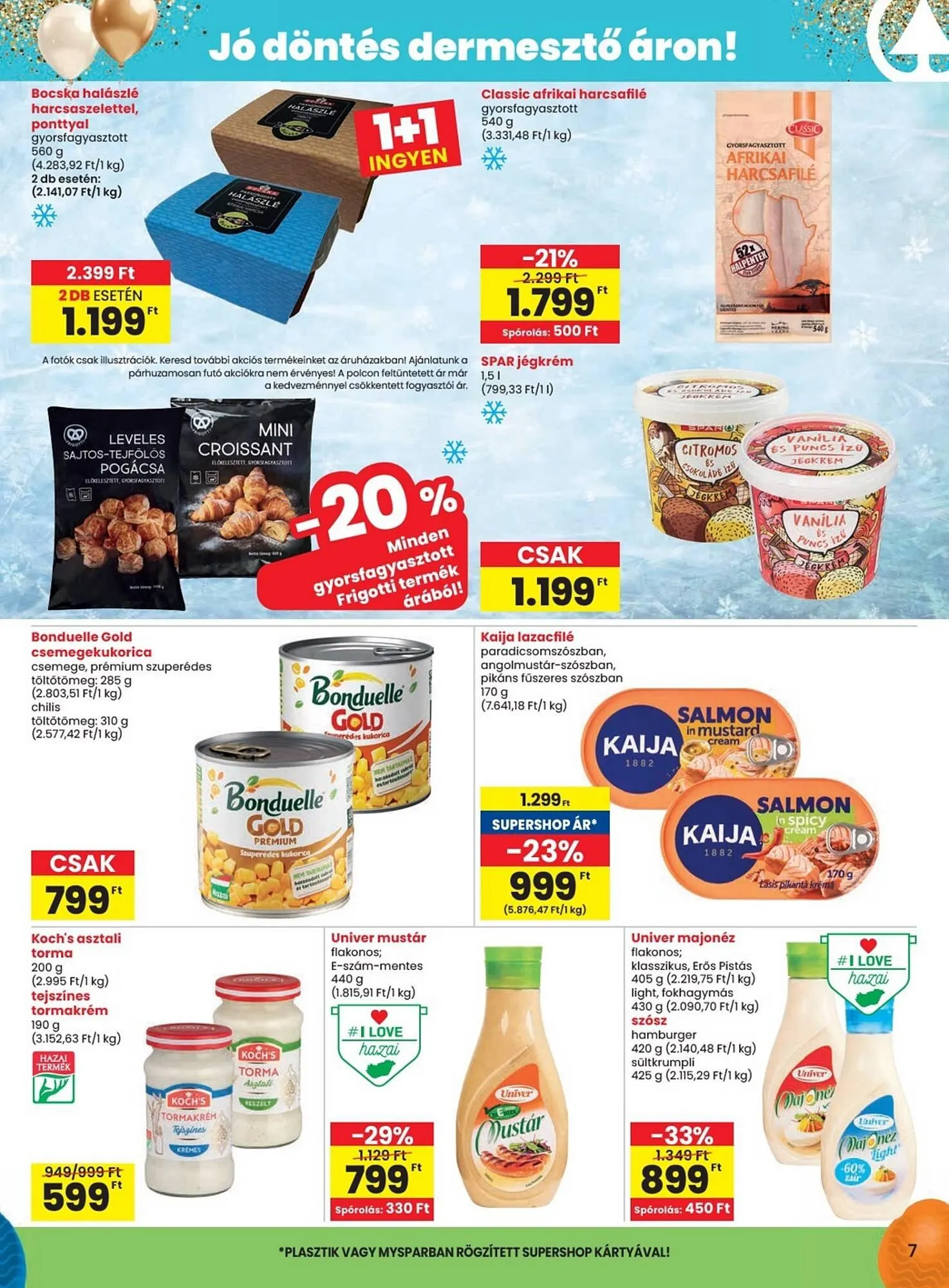 Katalógus Spar akciós újság március 31.-tól április 8.-ig 2026. - Oldal 7