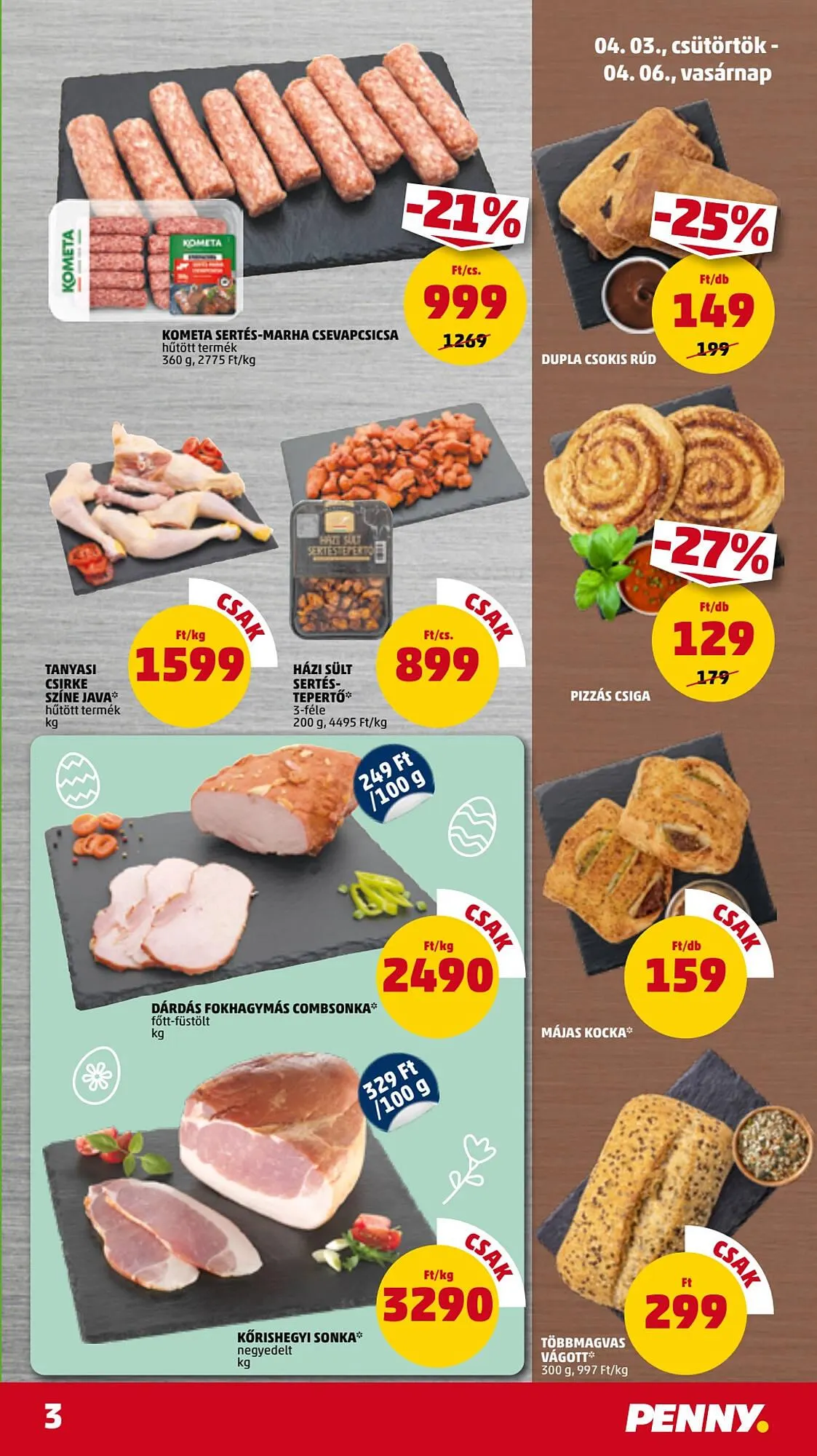 Katalógus PENNY akciós újság április 3.-tól április 9.-ig 2025. - Oldal 3