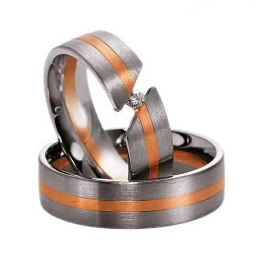 Többszínű arany karikagyűrű