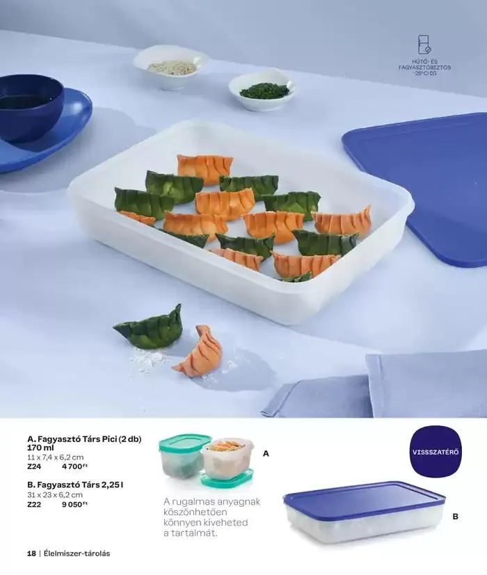Katalógus Tupperware Autumn - Winter 2024/2025 Catalogue október 3.-tól március 23.-ig 2025. - Oldal 18