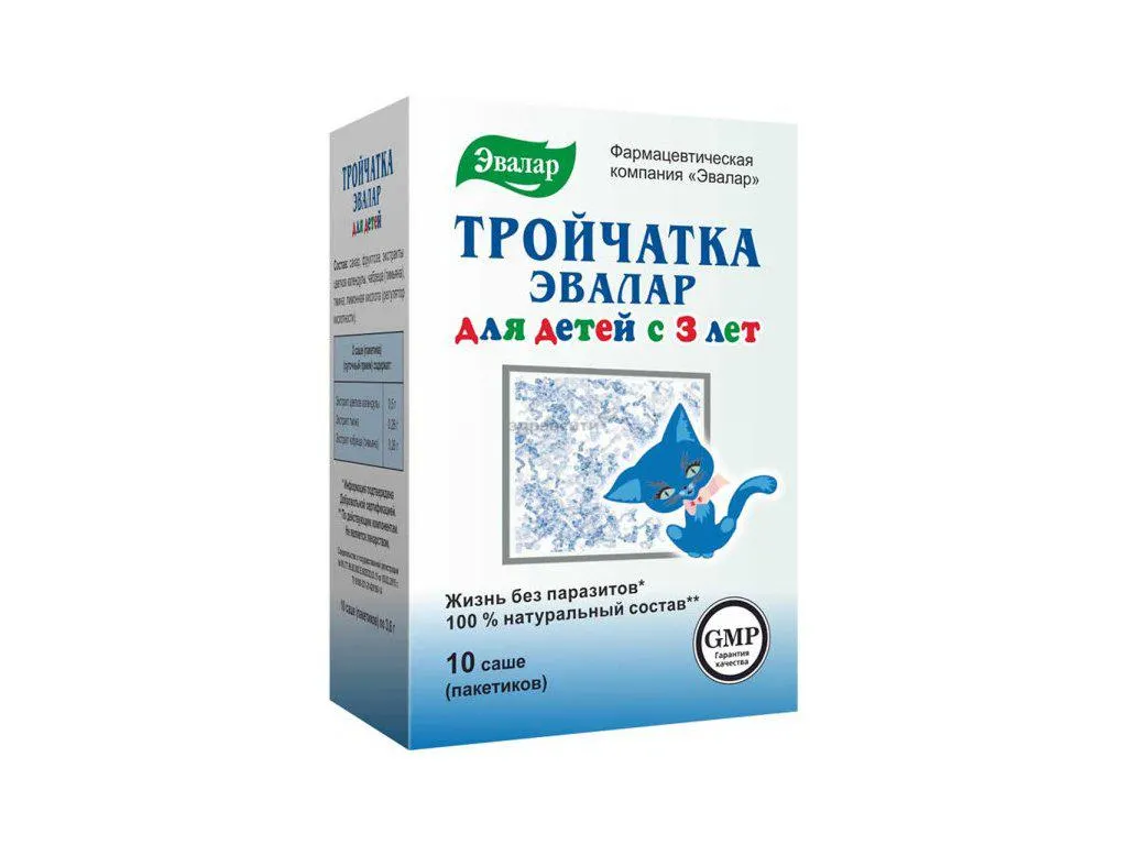 Trojcsatka gyerekeknek- 10 tasak - Evalar