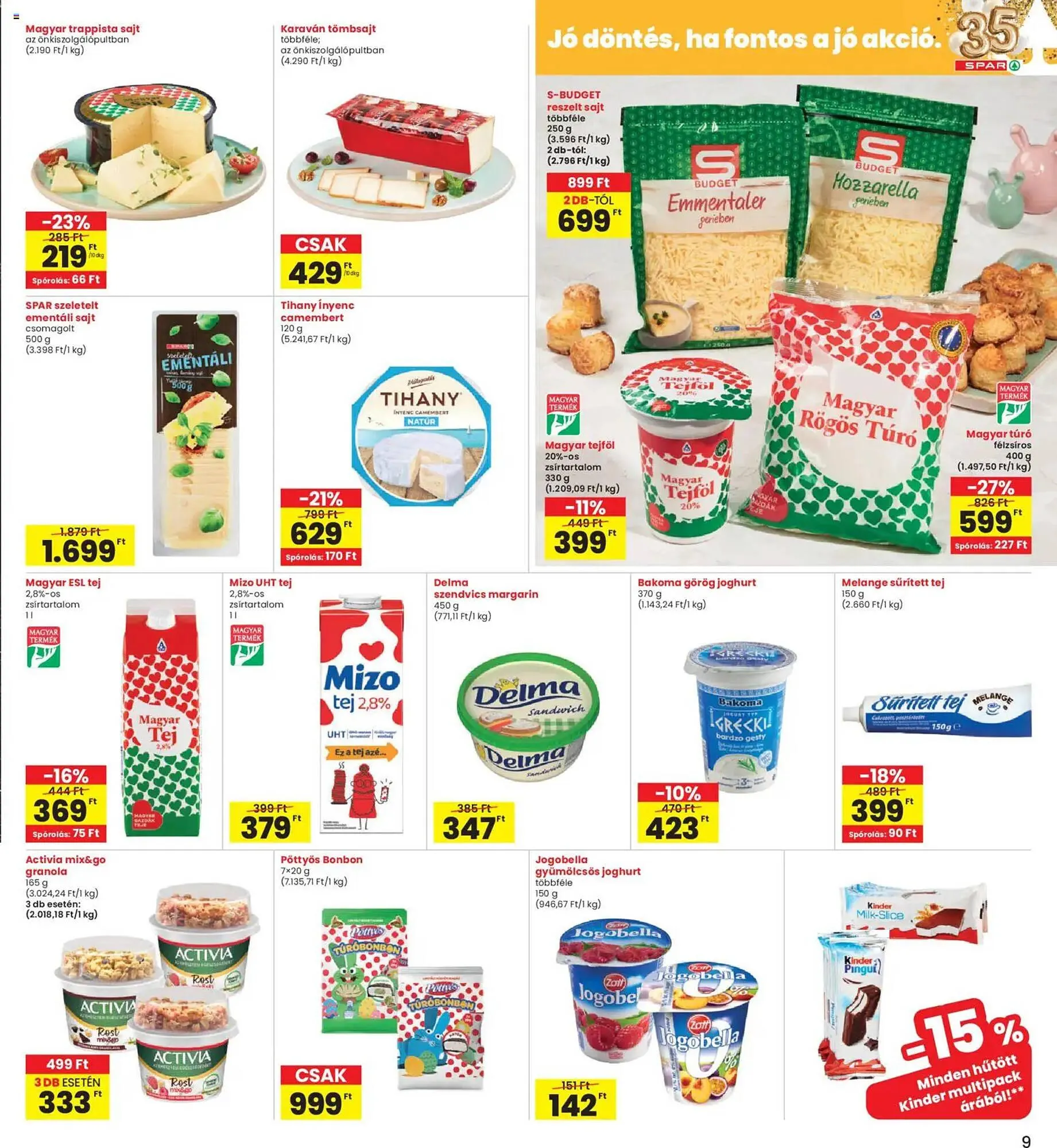 Katalógus Interspar akciós újság március 26.-tól április 8.-ig 2026. - Oldal 9