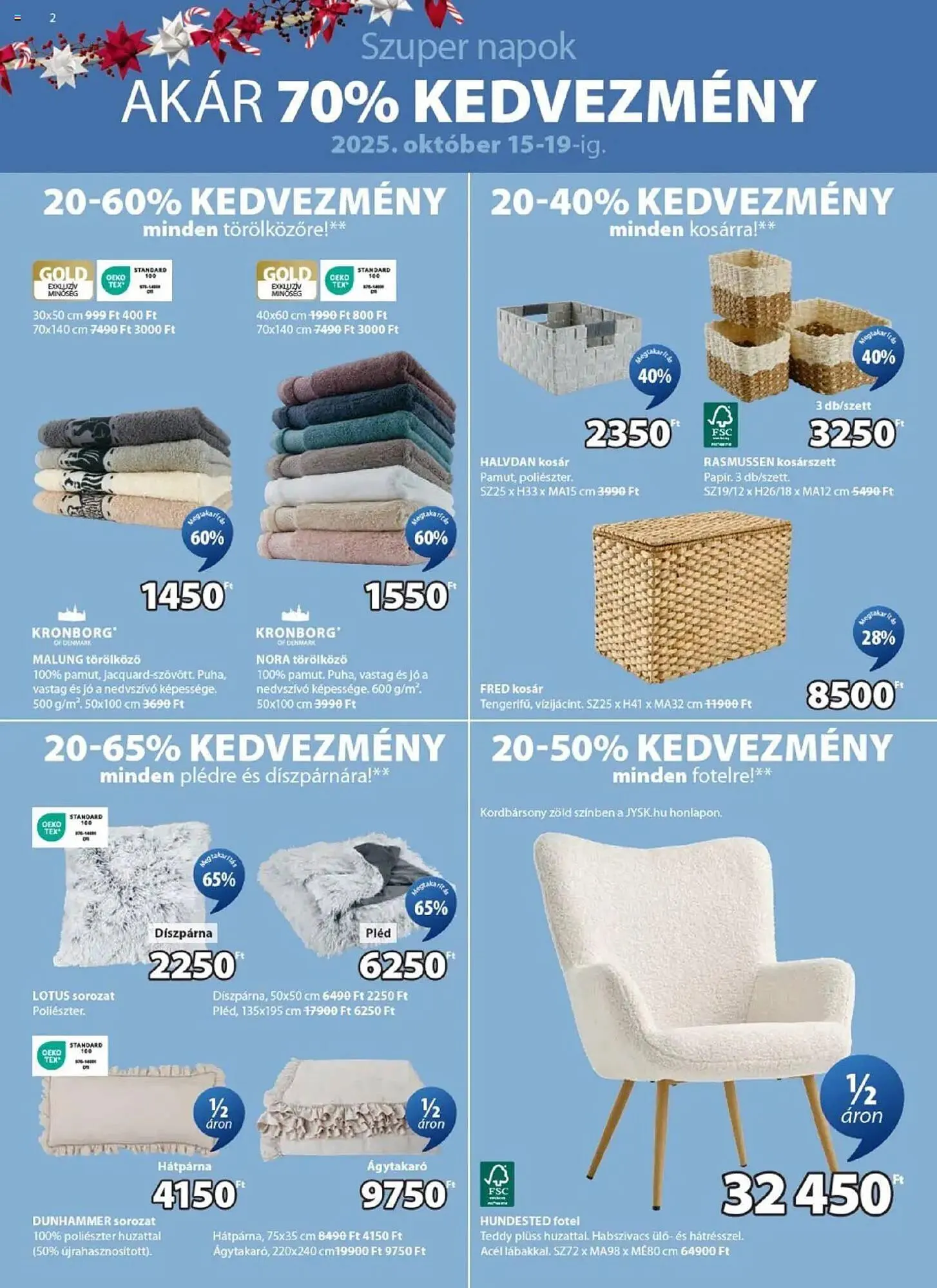 Katalógus JYSK akciós újság október 15.-tól november 30.-ig 2025. - Oldal 2