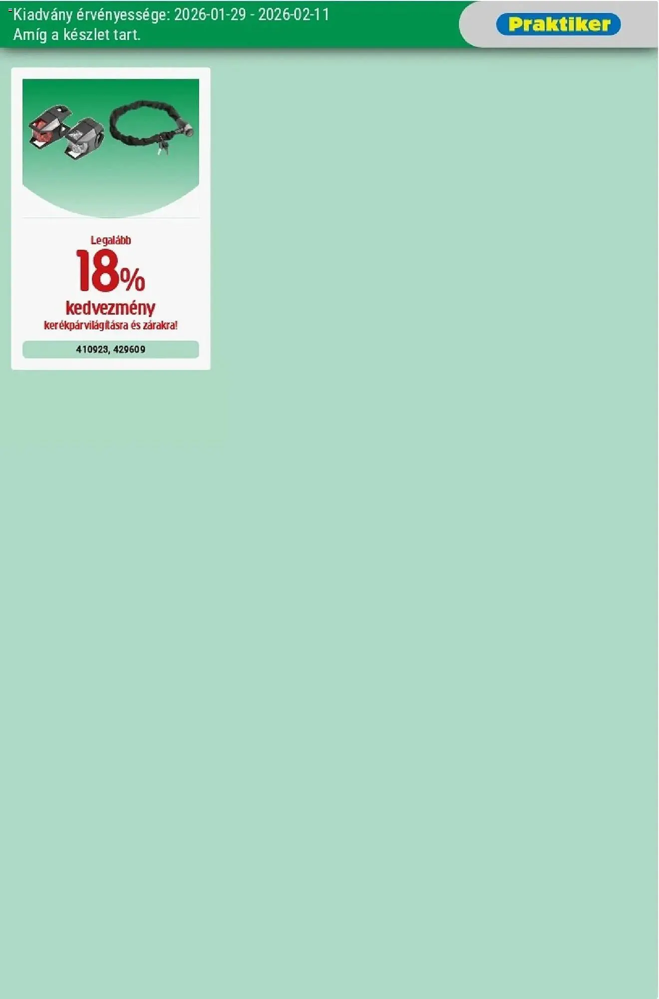 Katalógus Praktiker akciós újság január 29.-tól február 11.-ig 2026. - Oldal 31