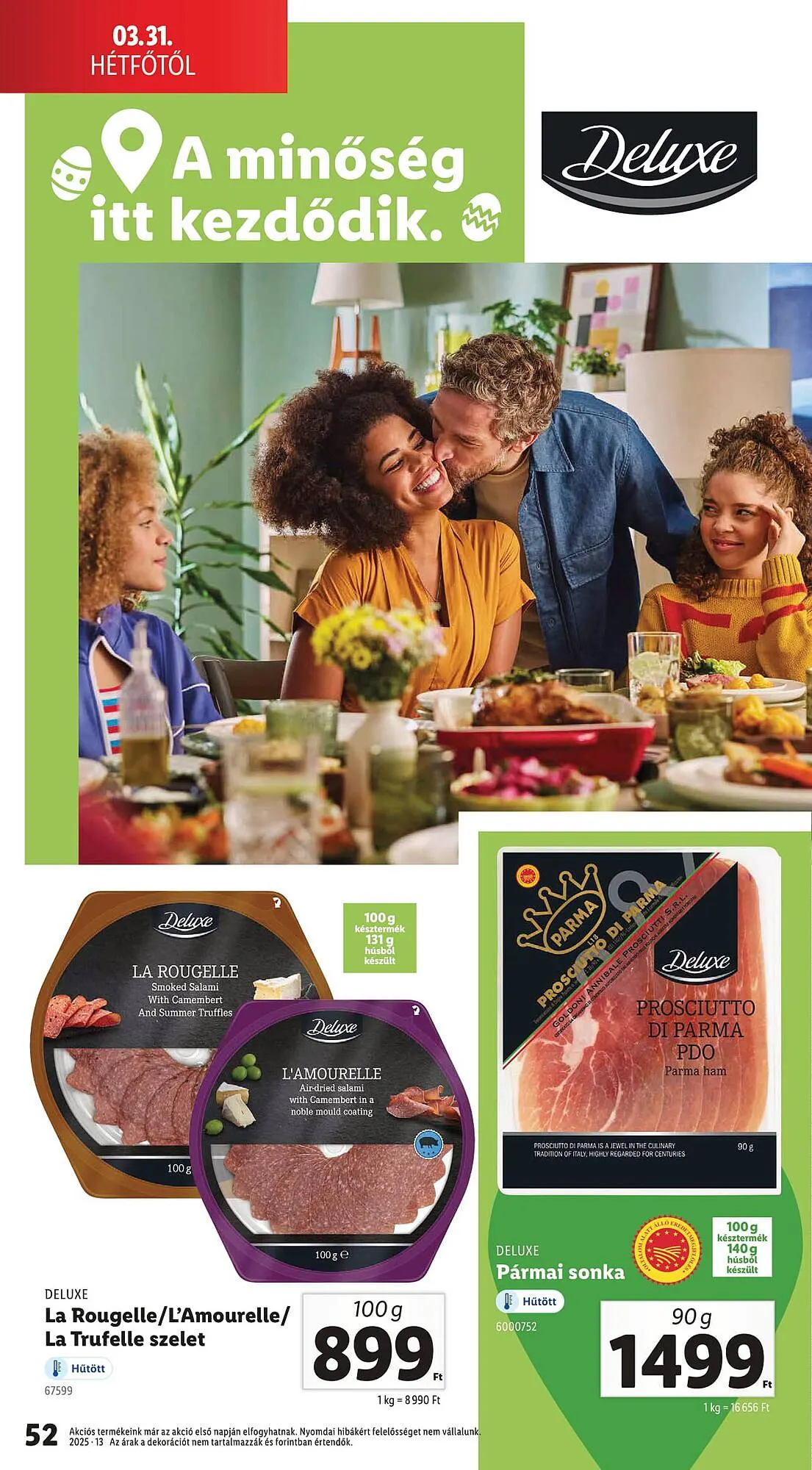 Katalógus Lidl akciós újság március 27.-tól április 2.-ig 2025. - Oldal 52