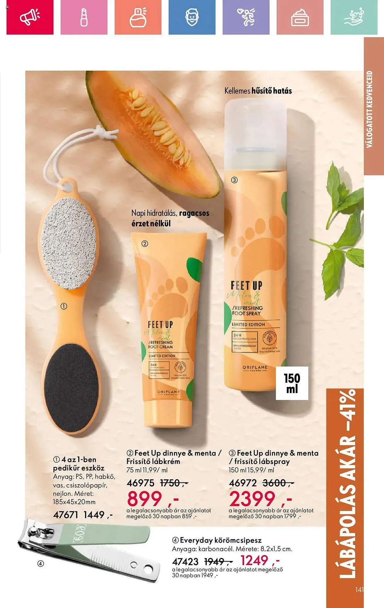 Katalógus Oriflame akciós újság augusztus 17.-tól szeptember 6.-ig 2025. - Oldal 141