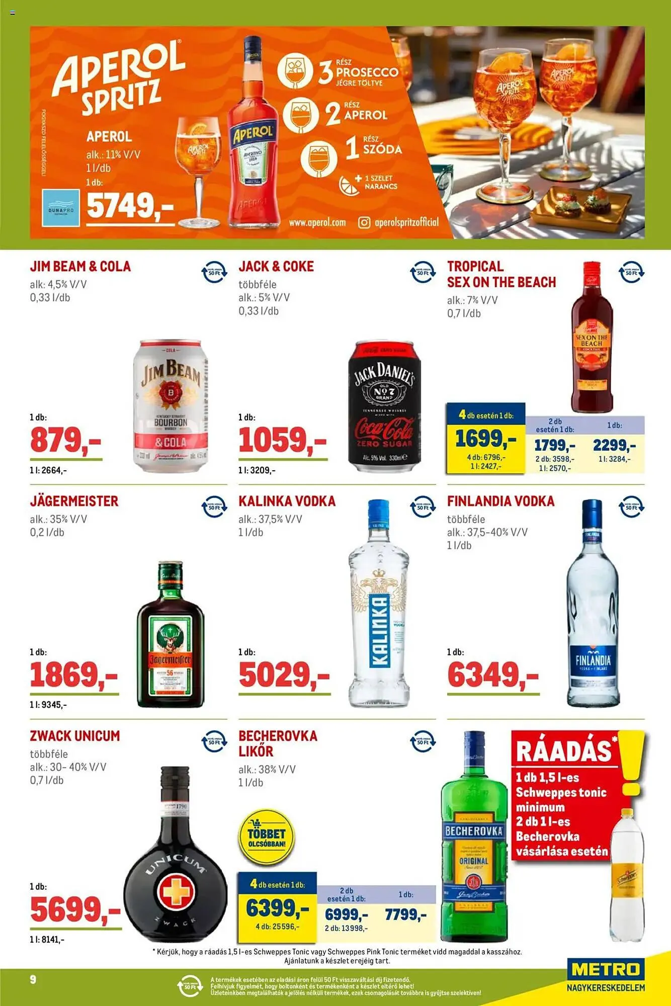 Katalógus Metro akciós újság július 1.-tól július 31.-ig 2025. - Oldal 9