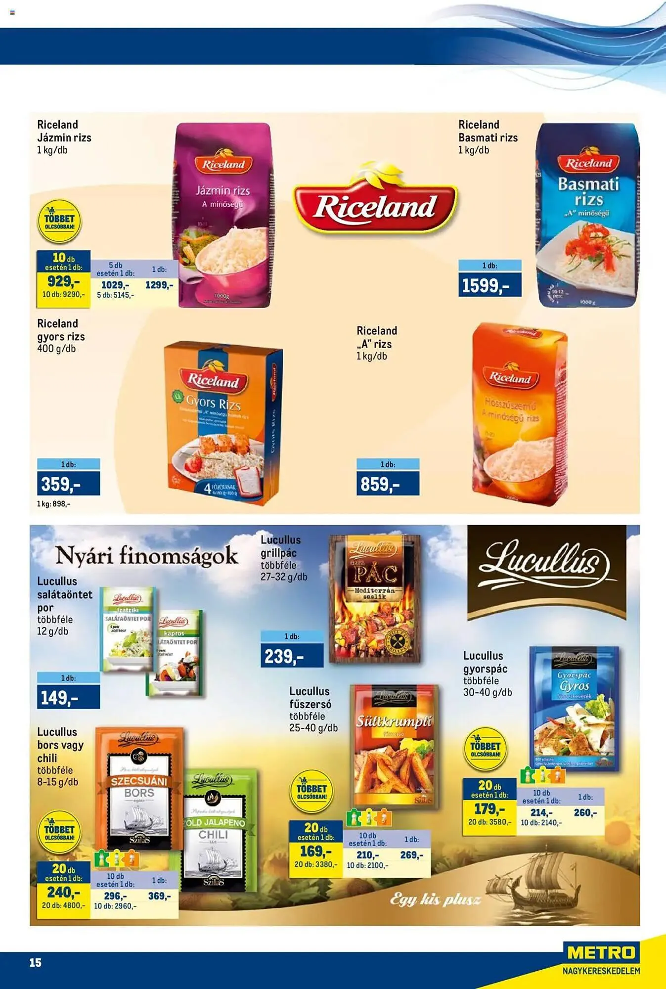Katalógus Metro akciós újság augusztus 1.-tól augusztus 14.-ig 2025. - Oldal 15
