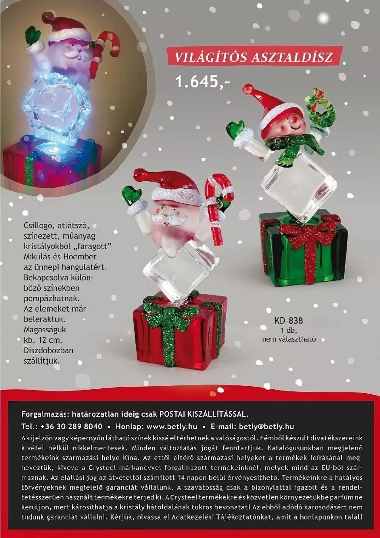 Katalógus Katalógus Betly - Kandalló november 21.-tól december 31.-ig 2023. - Oldal 18