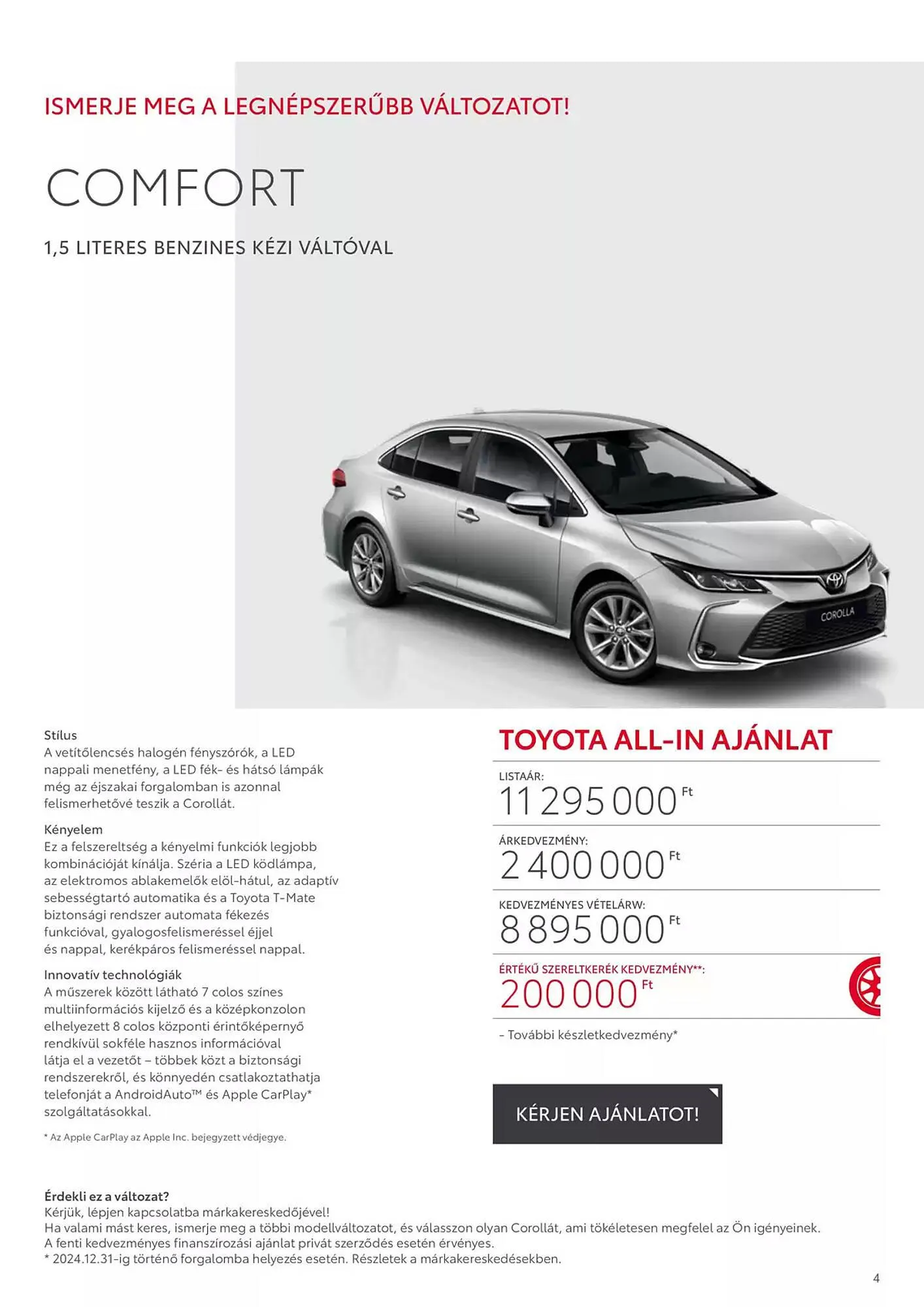 Katalógus Toyota akciós újság december 17.-tól december 17.-ig 2025. - Oldal 4