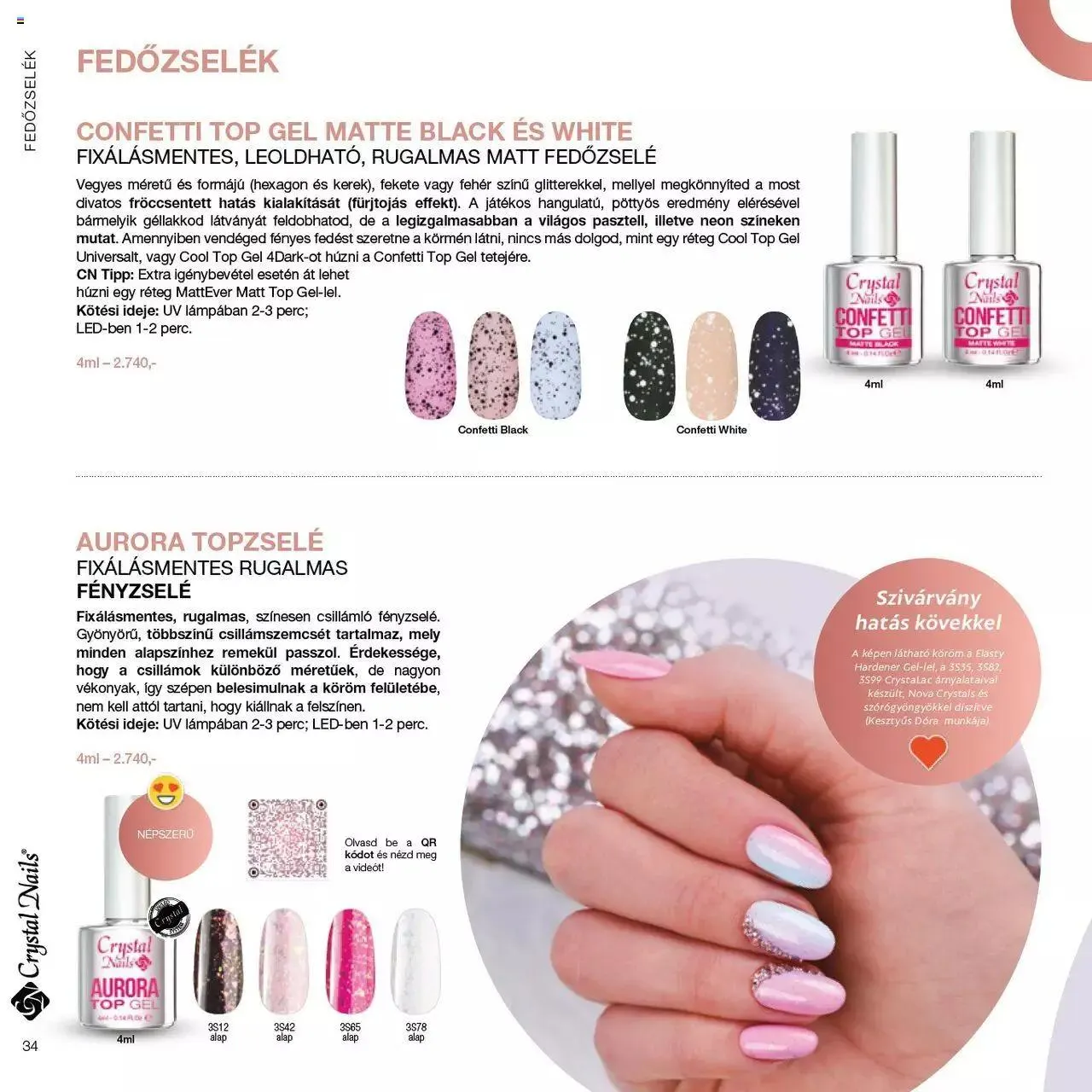 Katalógus Crystal Nails - Nagykatalógus 2023/24 március 6.-tól december 31.-ig 2023. - Oldal 34