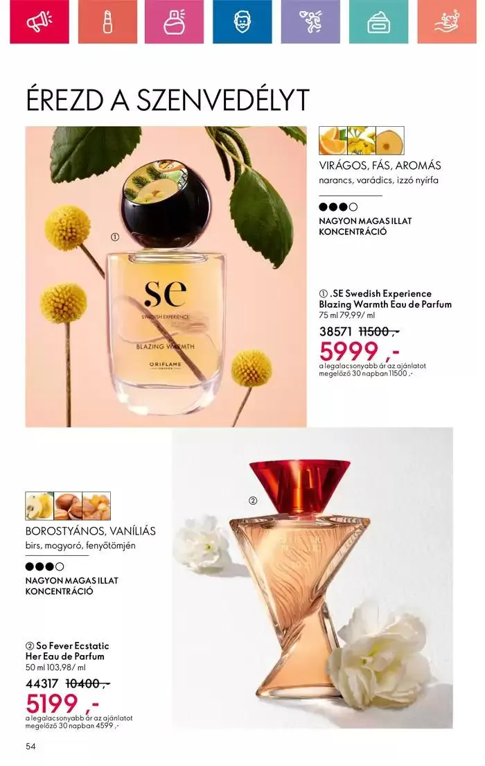 Katalógus ORIFLAME akciós október 20.-tól november 3.-ig 2024. - Oldal 54