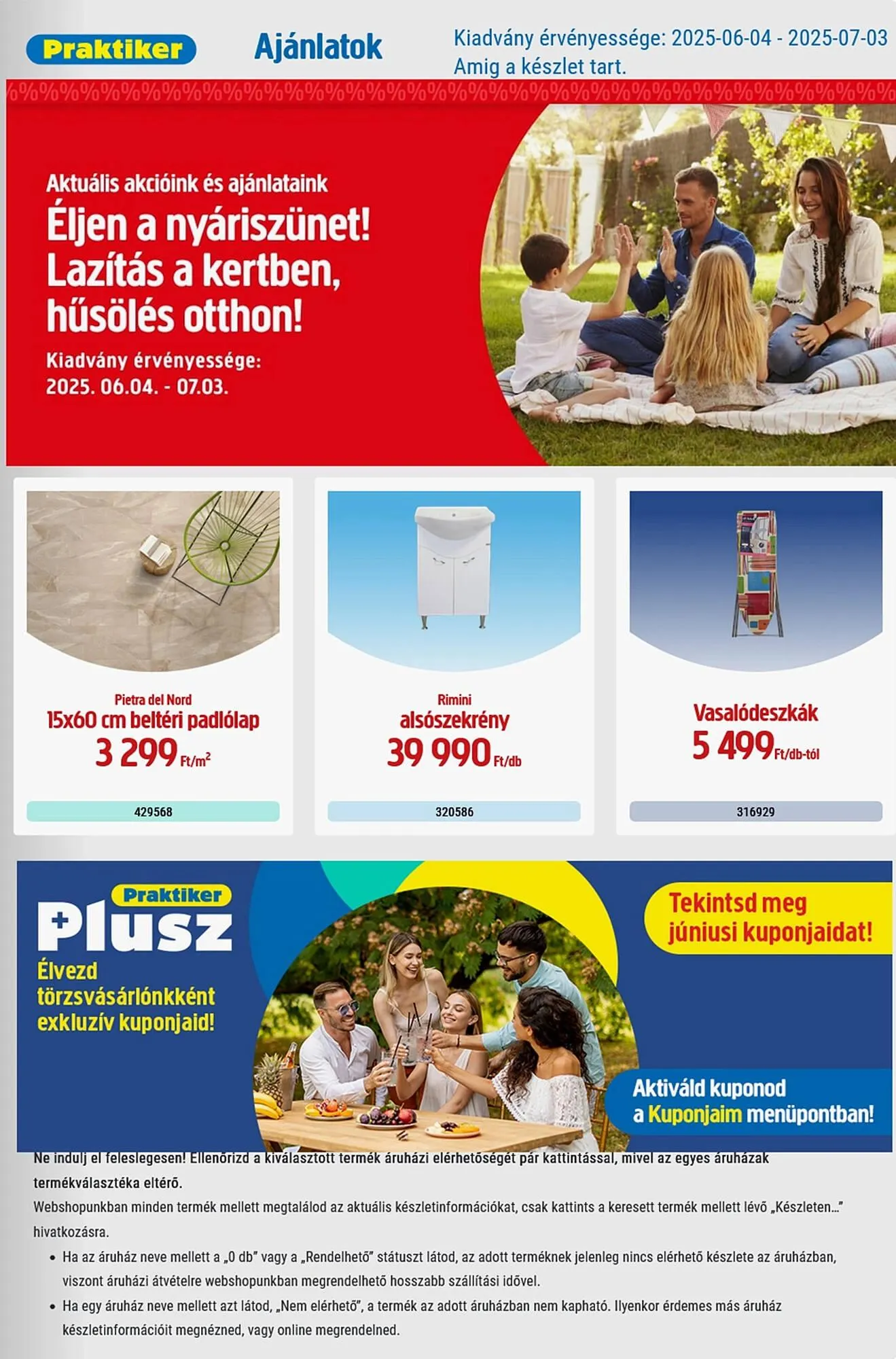 Praktiker akciós újság - 1