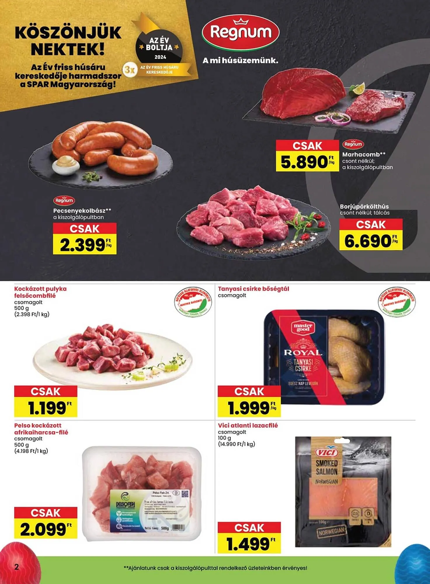 Katalógus Spar akciós újság április 15.-tól április 22.-ig 2025. - Oldal 2