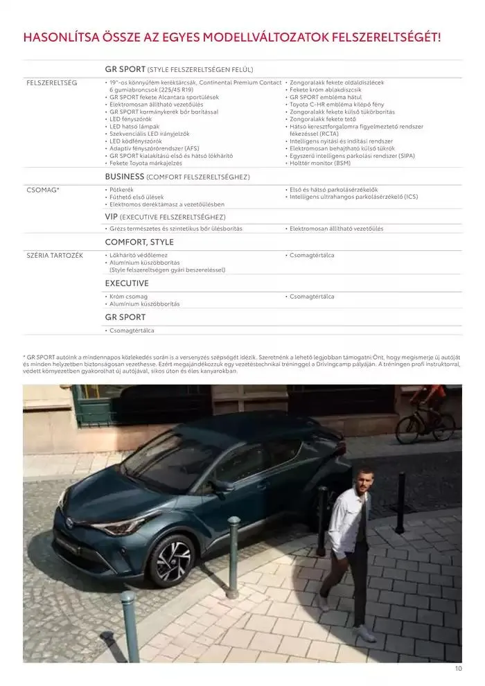 Katalógus Toyota C-HR Hybrid december 7.-tól december 7.-ig 2025. - Oldal 10