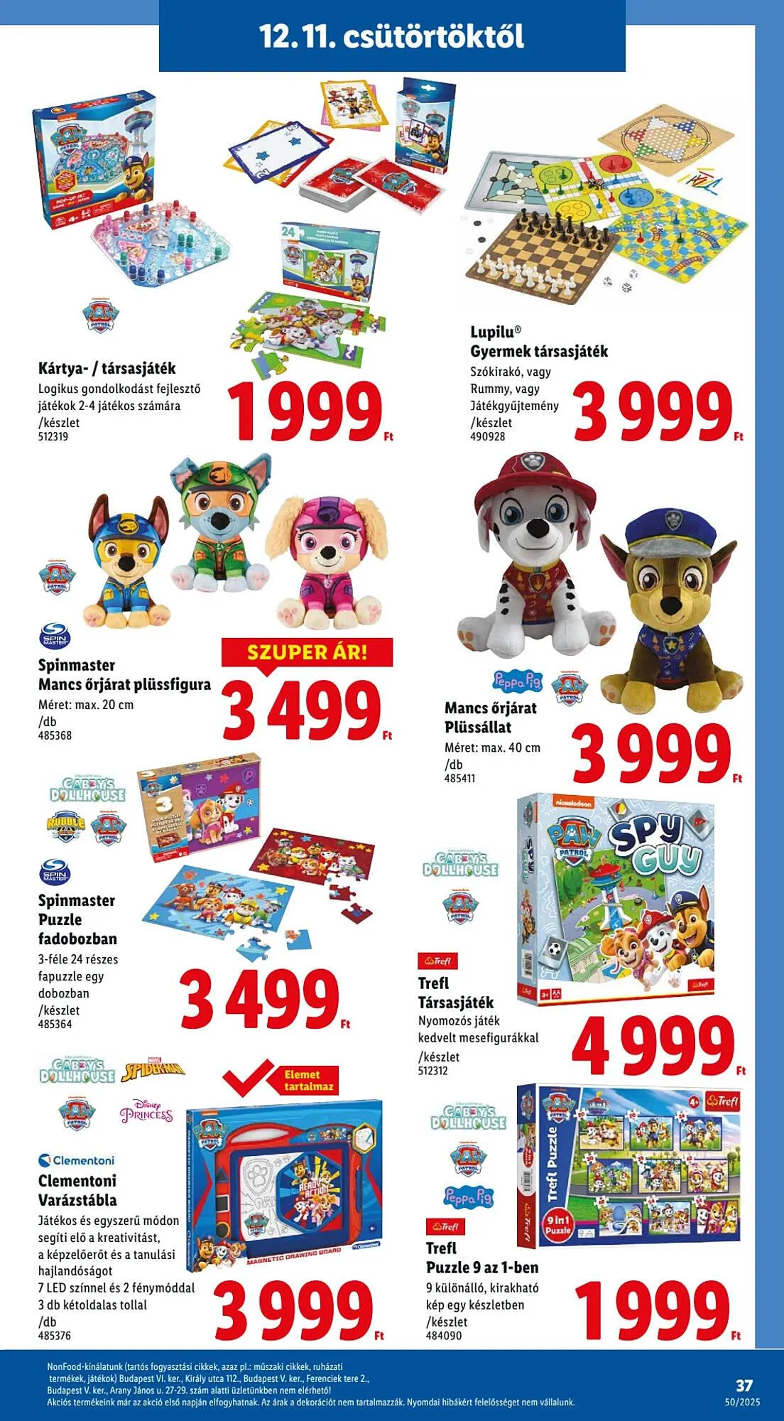 Katalógus Lidl akciós újság december 11.-tól december 17.-ig 2025. - Oldal 37
