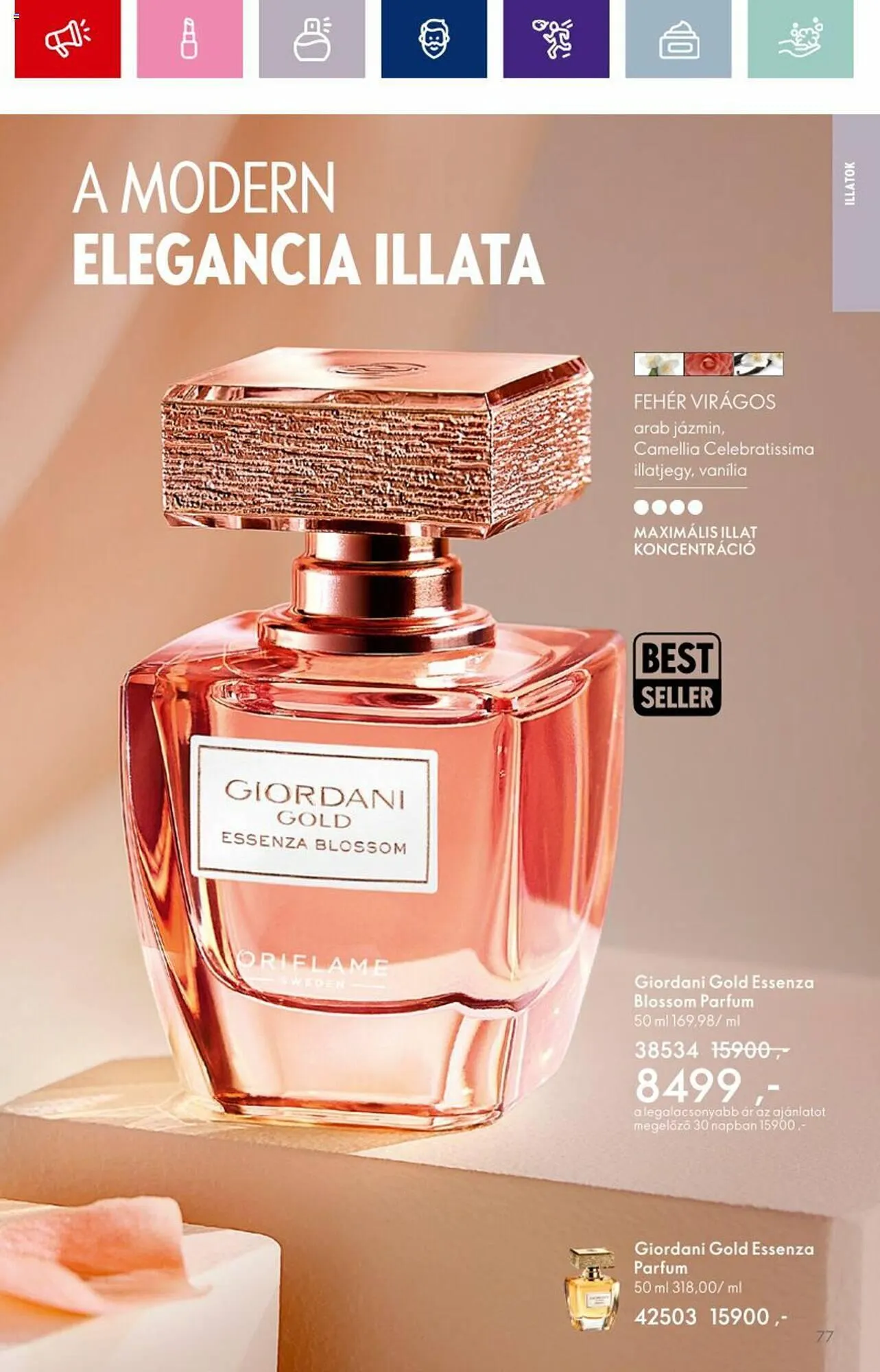 Katalógus Oriflame akciós újság augusztus 30.-tól szeptember 19.-ig 2023. - Oldal 77