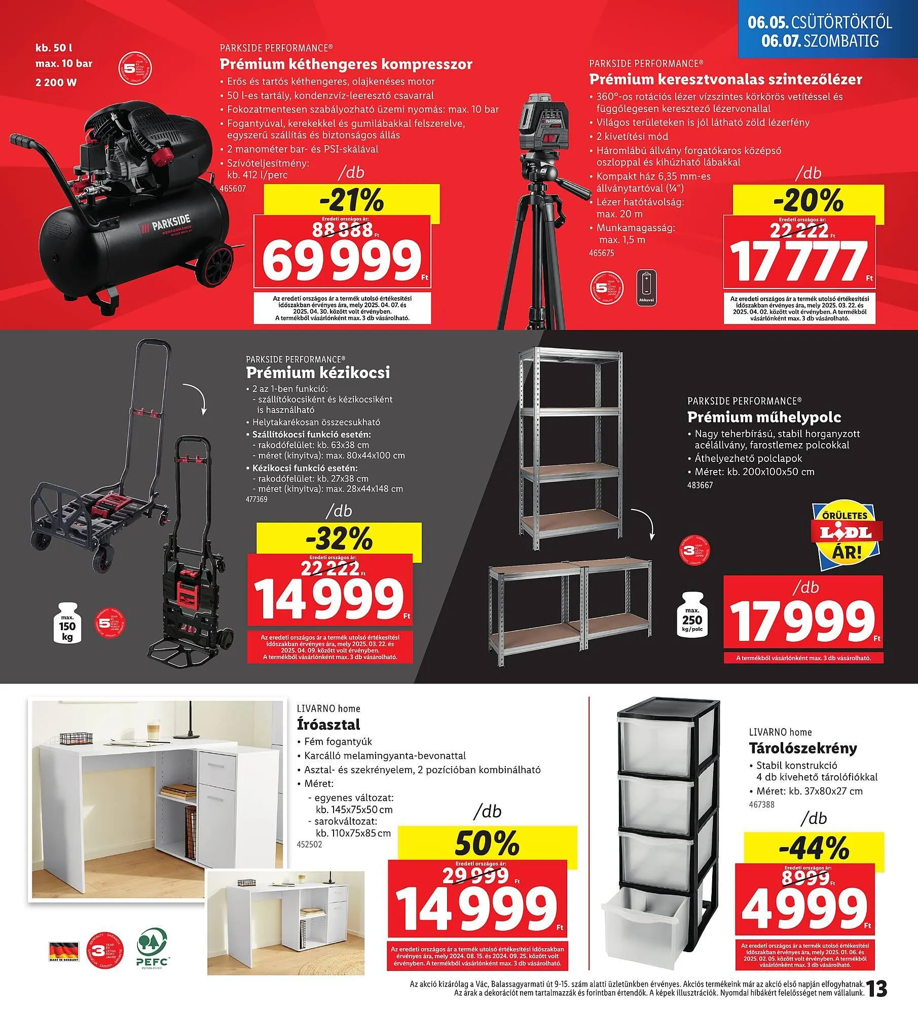 Katalógus Lidl akciós újság június 5.-tól június 7.-ig 2025. - Oldal 13