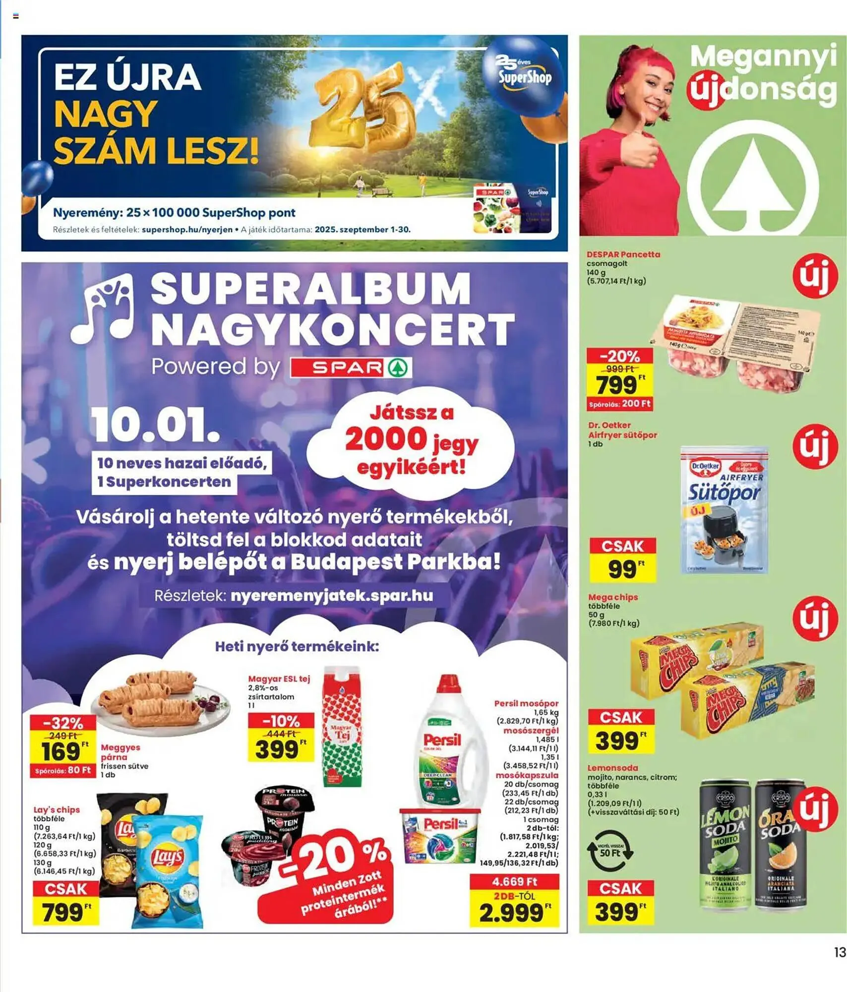 Katalógus Interspar akciós újság szeptember 4.-tól szeptember 10.-ig 2025. - Oldal 13