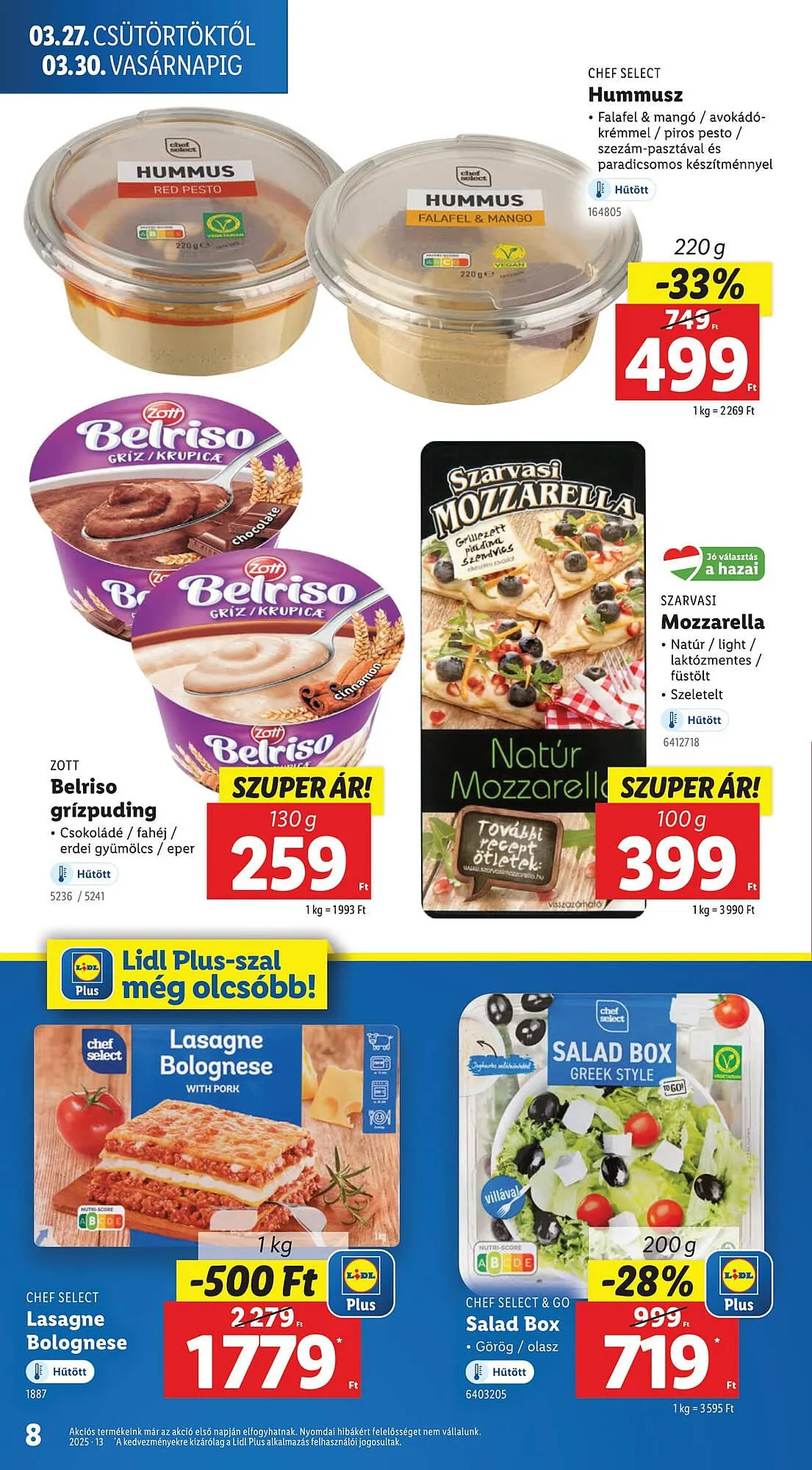 Katalógus Lidl akciós újság március 27.-tól április 2.-ig 2025. - Oldal 8