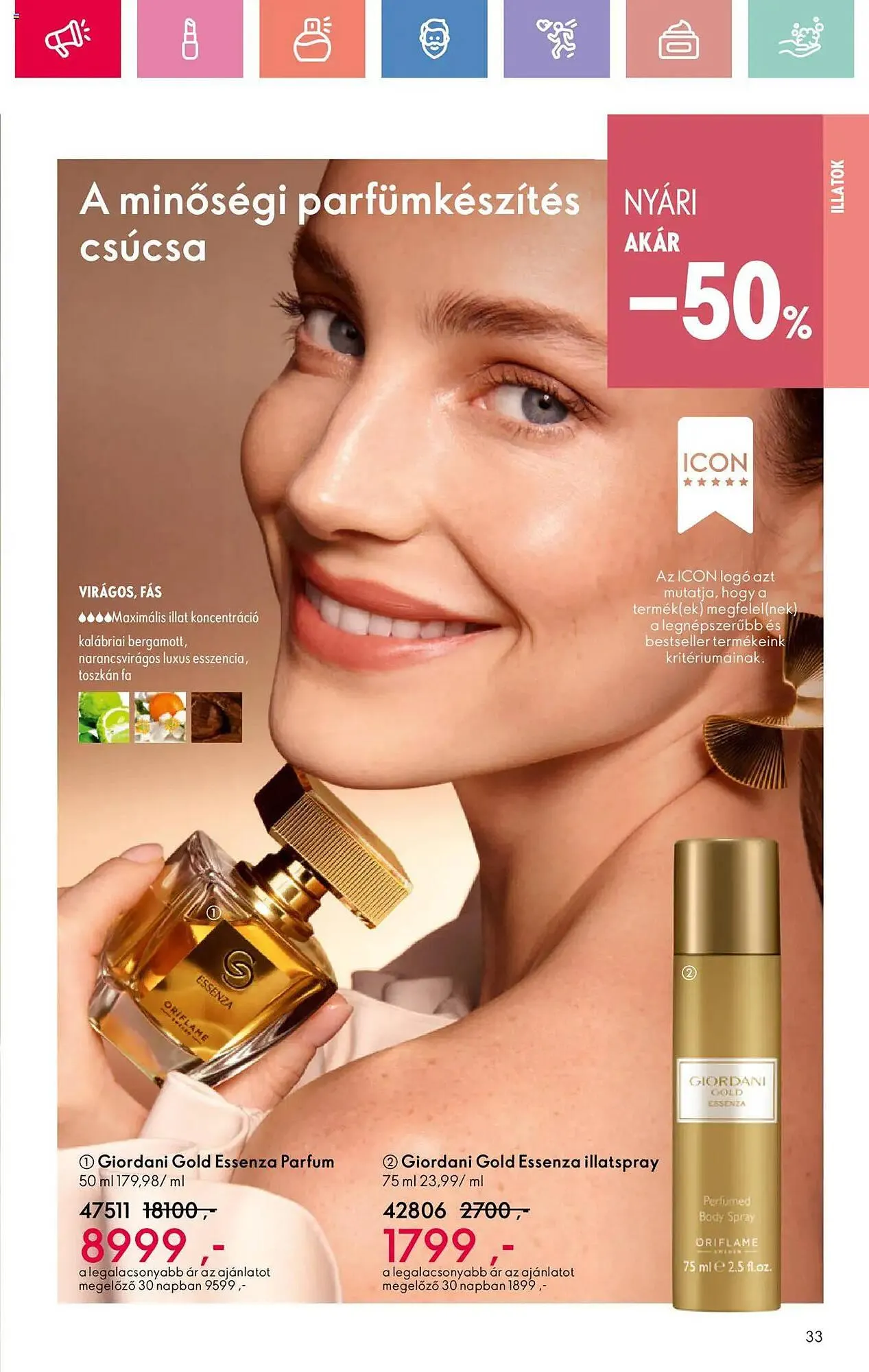 Katalógus Oriflame akciós újság június 15.-tól július 5.-ig 2025. - Oldal 33