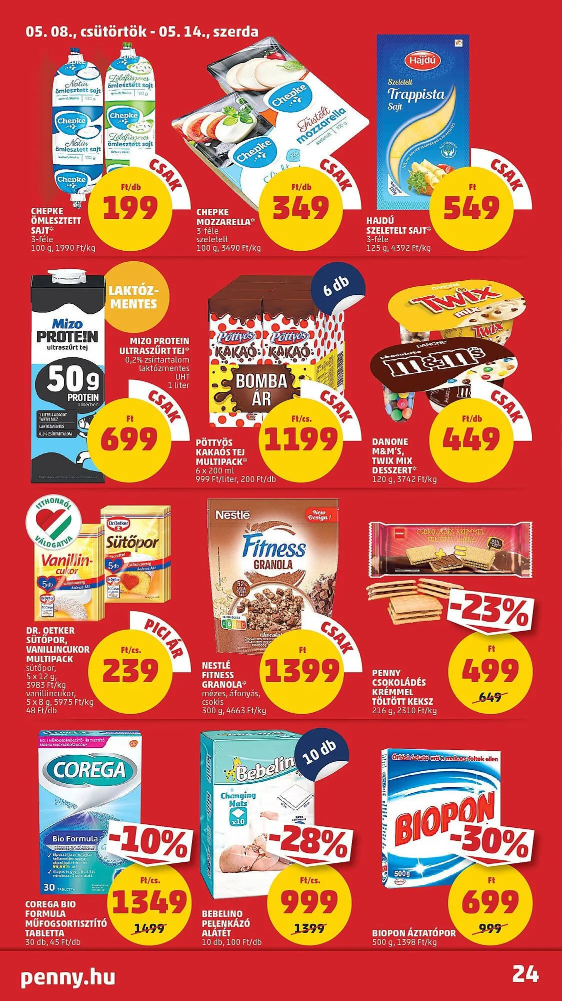 Katalógus PENNY akciós újság május 8.-tól május 14.-ig 2025. - Oldal 24