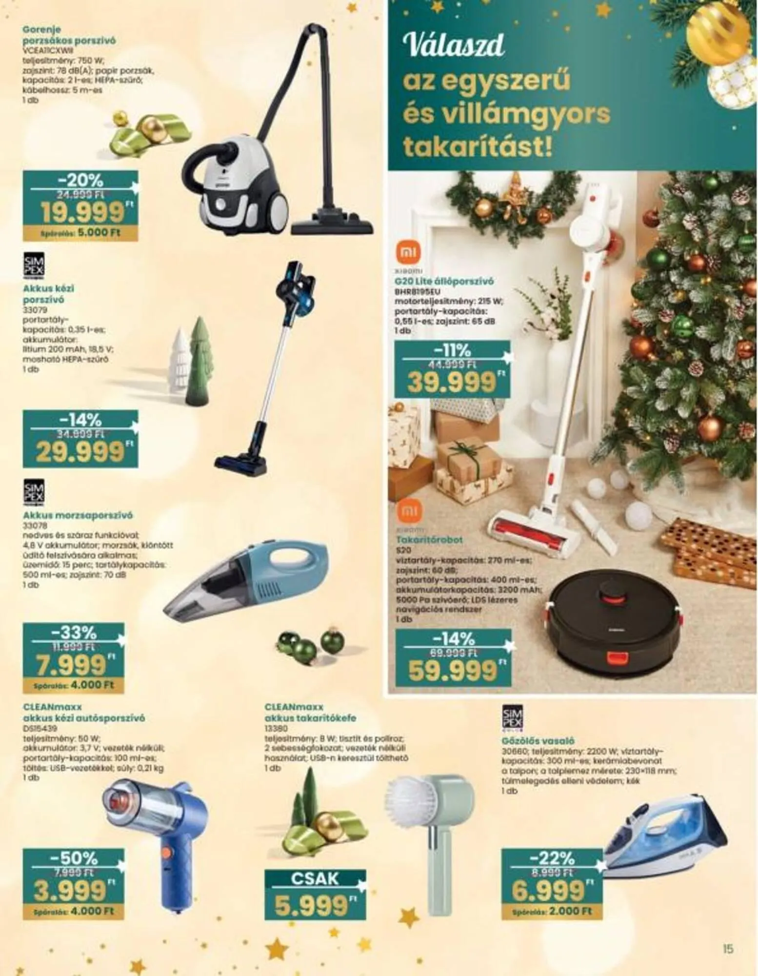 Katalógus Interspar akciós újság november 20.-tól december 27.-ig 2025. - Oldal 15