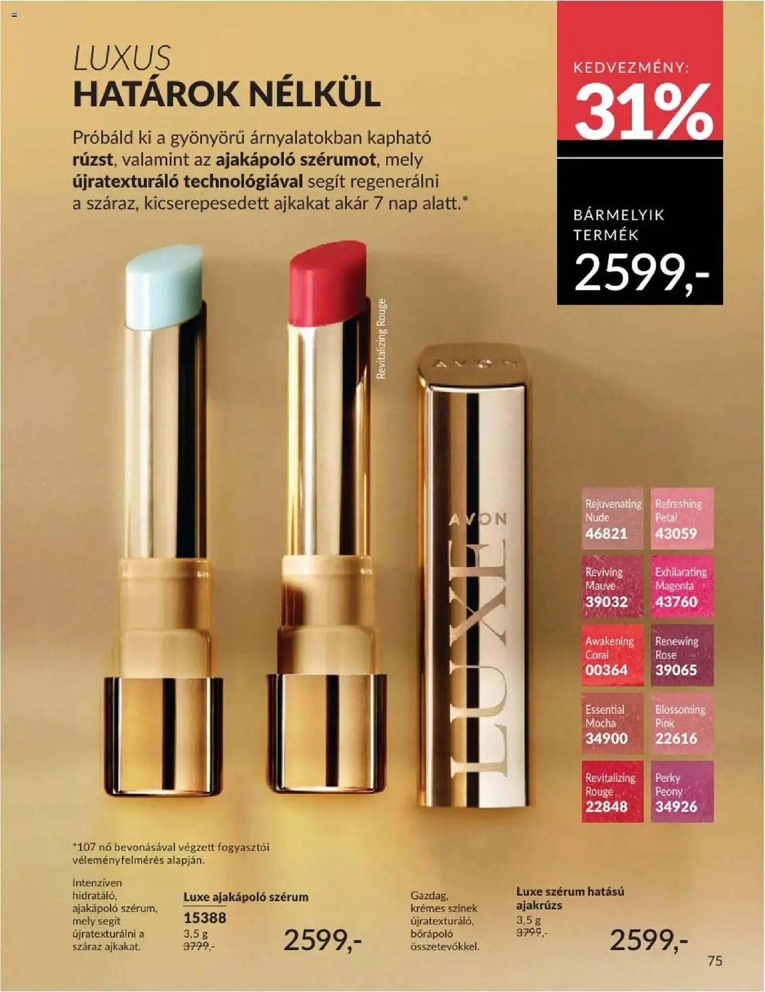 Katalógus AVON akciós újság augusztus 1.-tól augusztus 31.-ig 2025. - Oldal 75