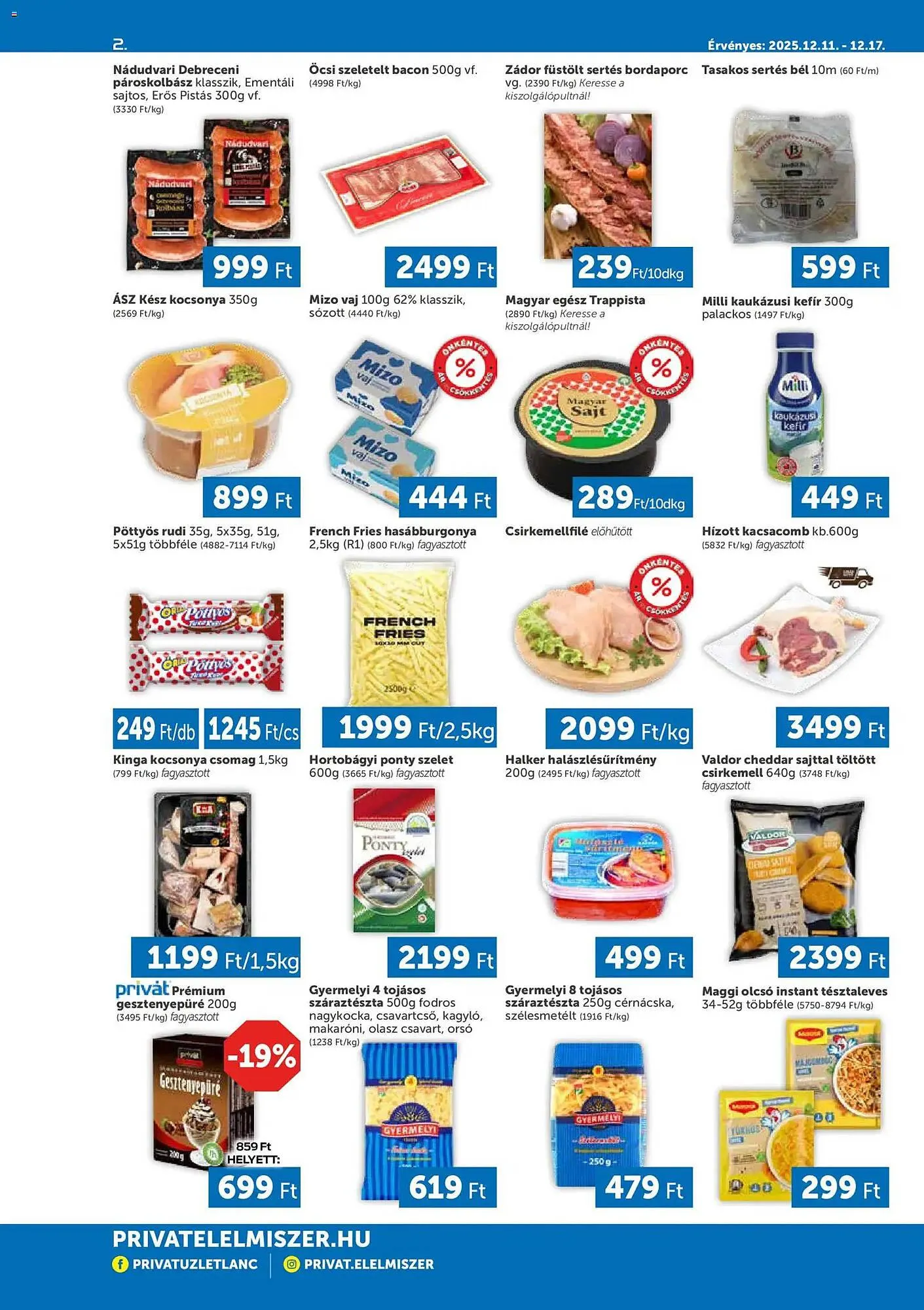 Katalógus PRIVÁT akciós újság december 11.-tól december 17.-ig 2025. - Oldal 2