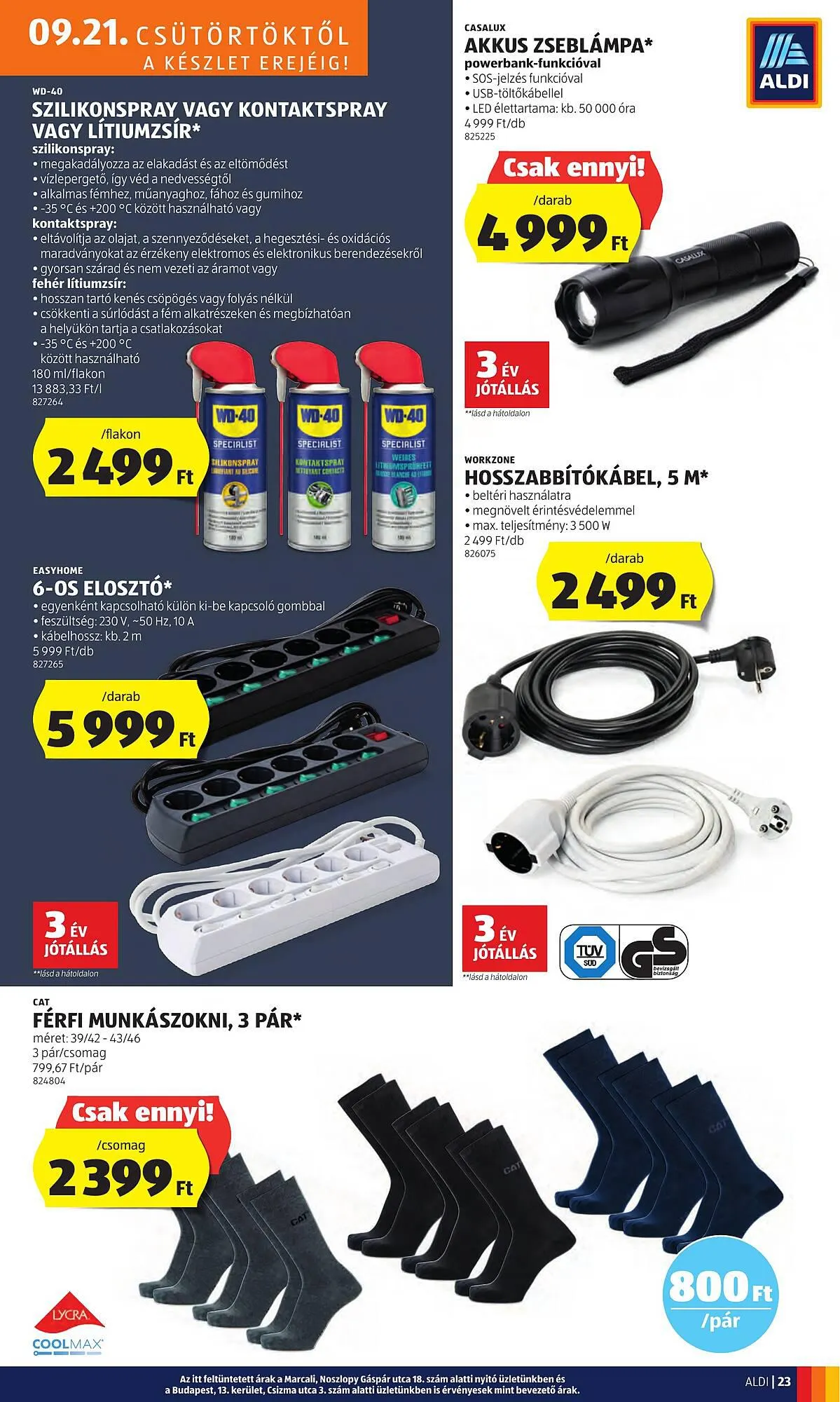 Katalógus ALDI akciós újság szeptember 21.-tól szeptember 27.-ig 2023. - Oldal 25
