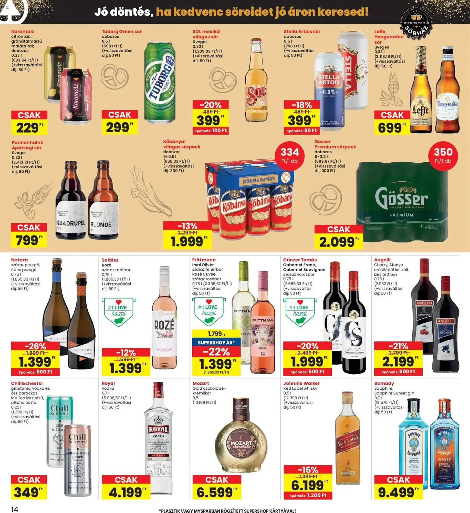 Katalógus Interspar akciós újság február 26.-tól március 4.-ig 2026. - Oldal 14